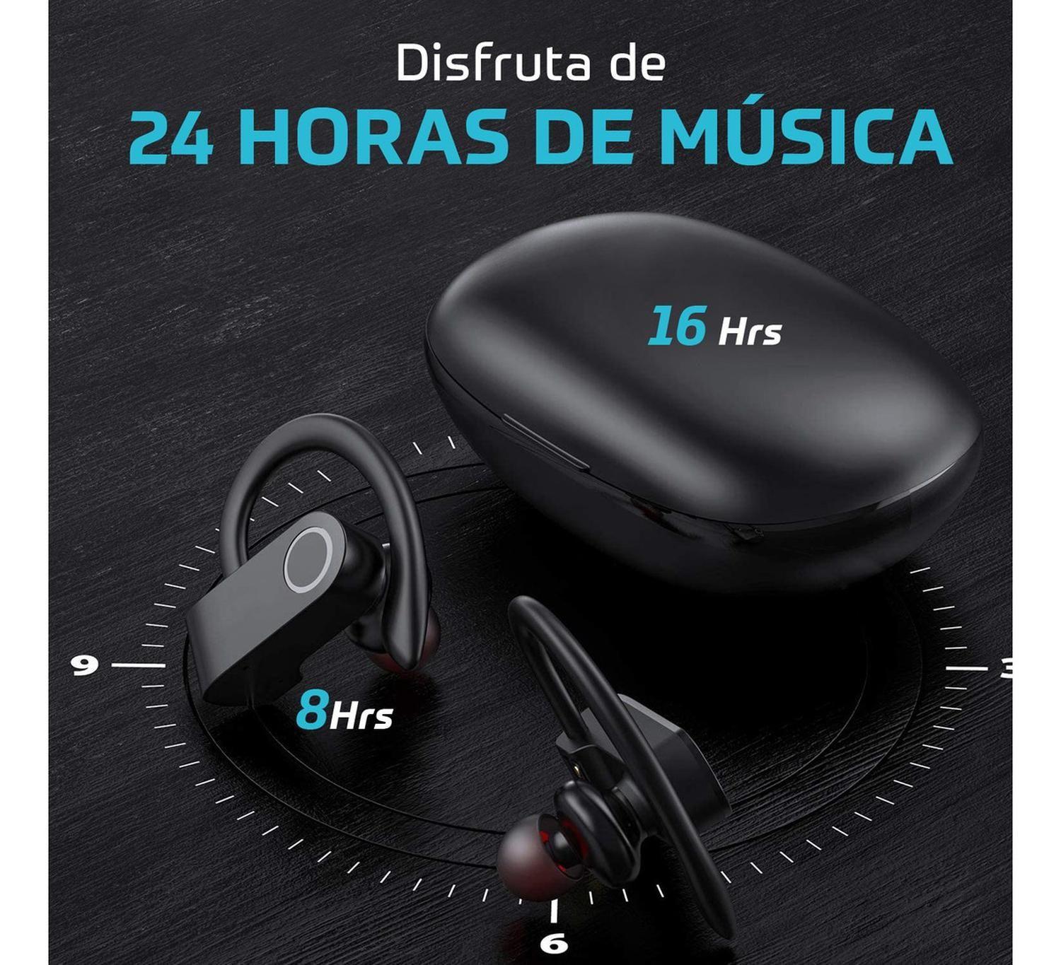 Audifonos Deportivos Inalambricos Bluetooth Estuche Recarga-3