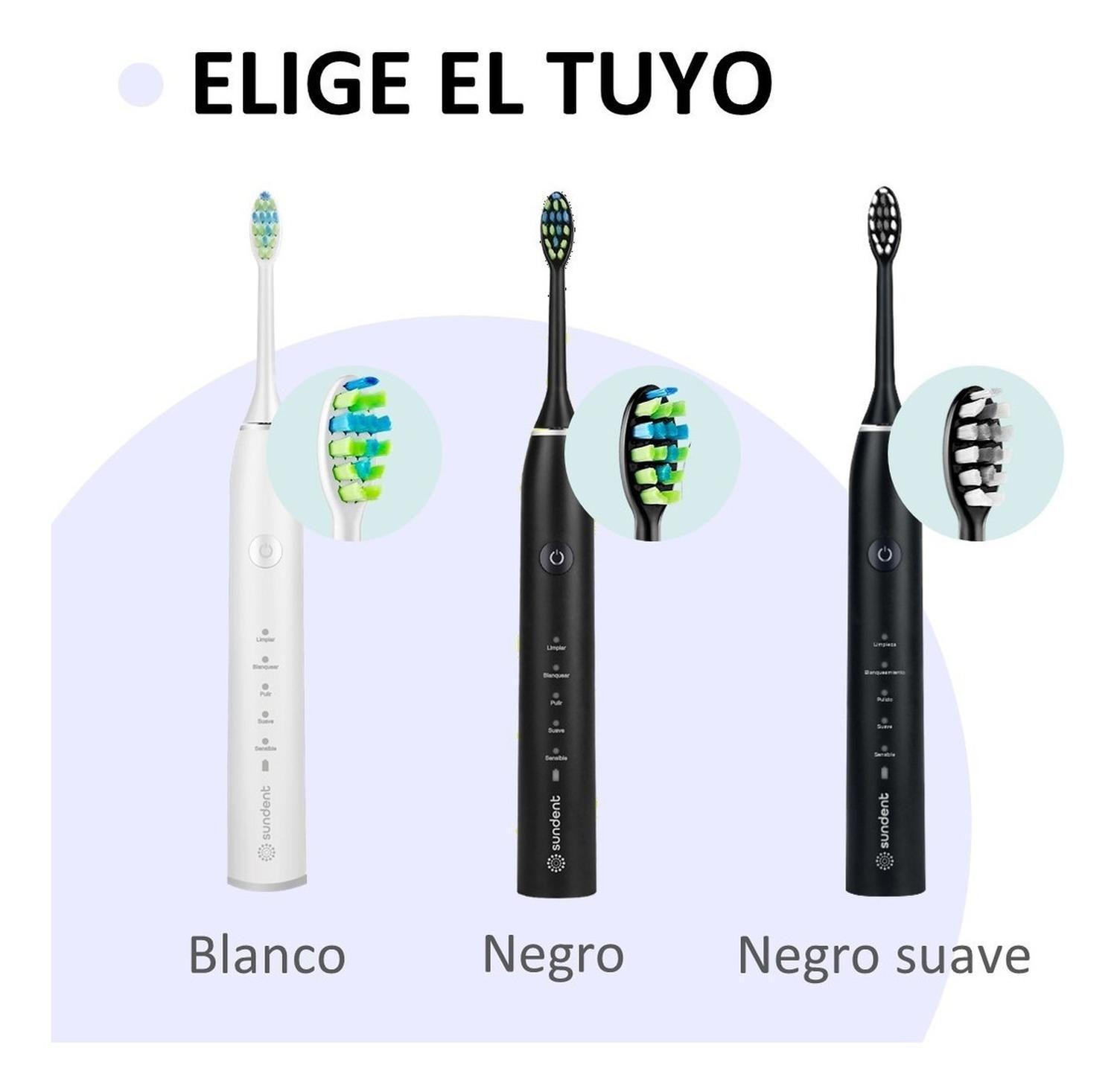 Cepillo Dientes Electrico Sundent Recargable+Repuesto-9