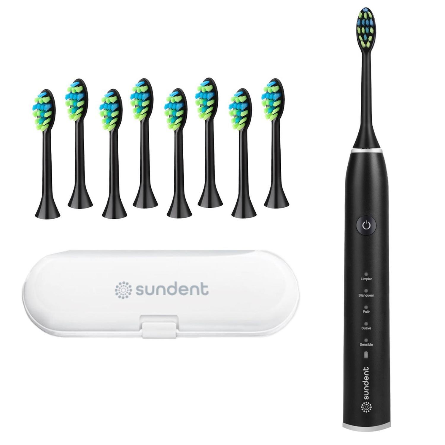 Cepillo Dientes Electrico Sundent Recargable+Repuesto-0
