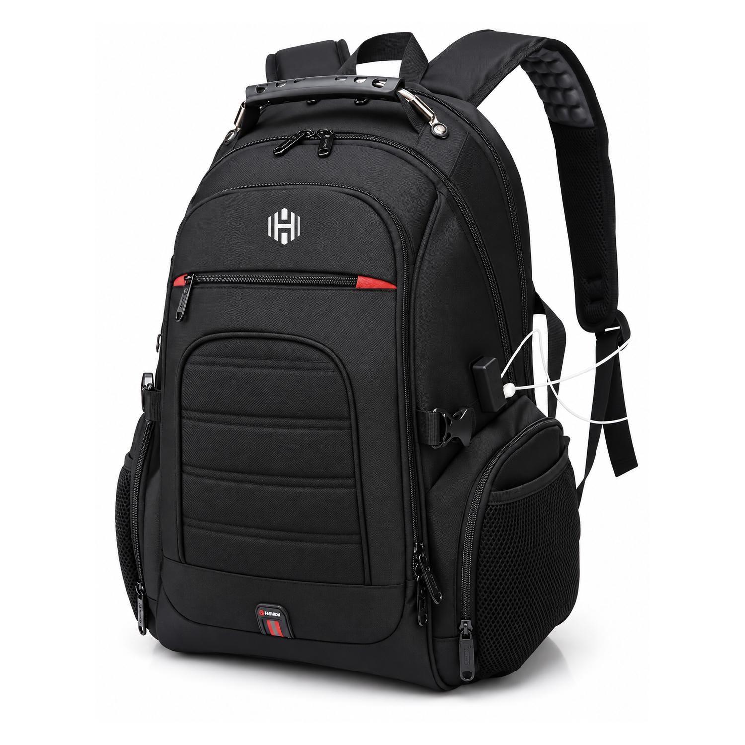 Mochila Notebook Hardley Balistica Impermeable 38L + USB-0