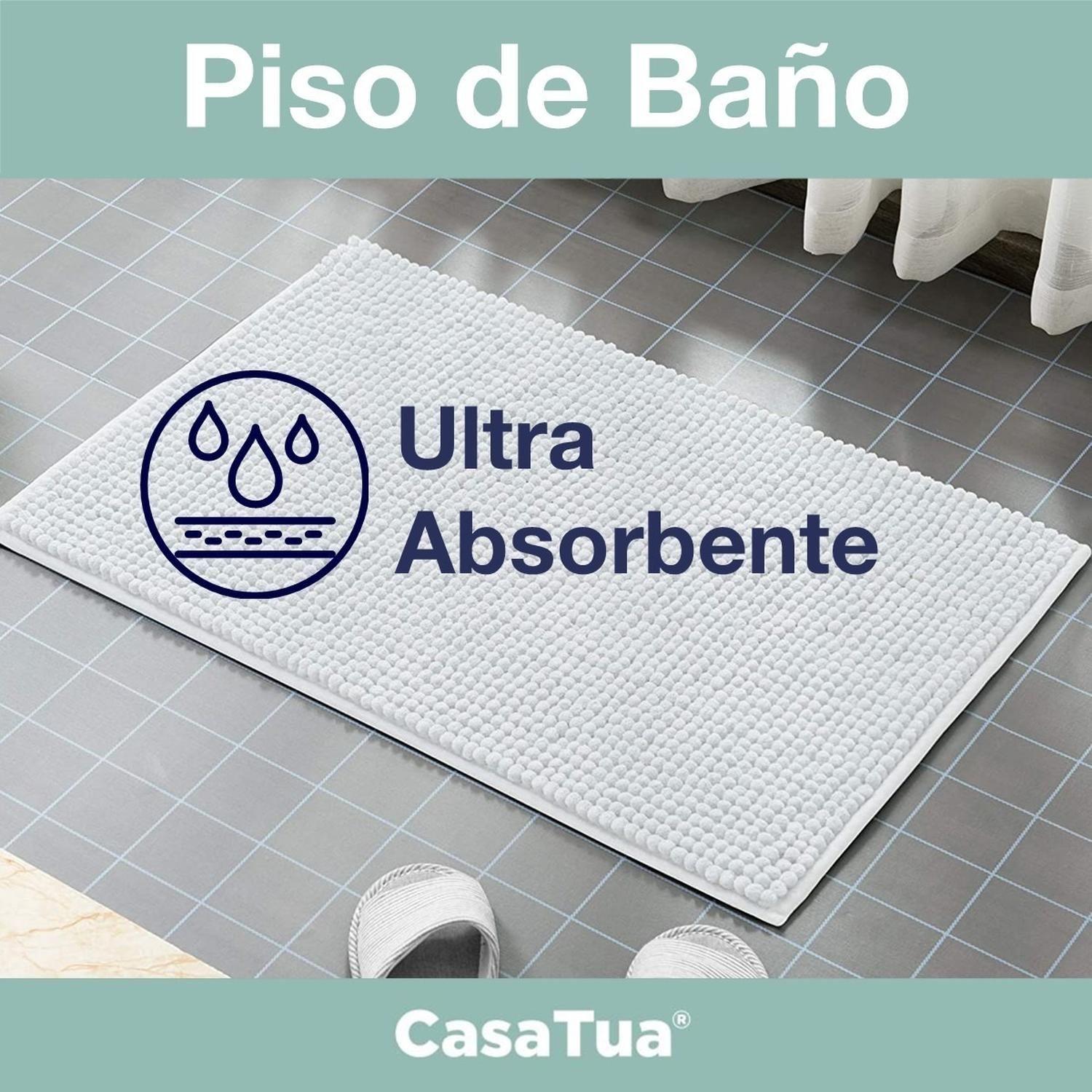 Toallas Baño Set x5 Algodón, son 2 Baño +2 Mano +1 Piso Baño-3