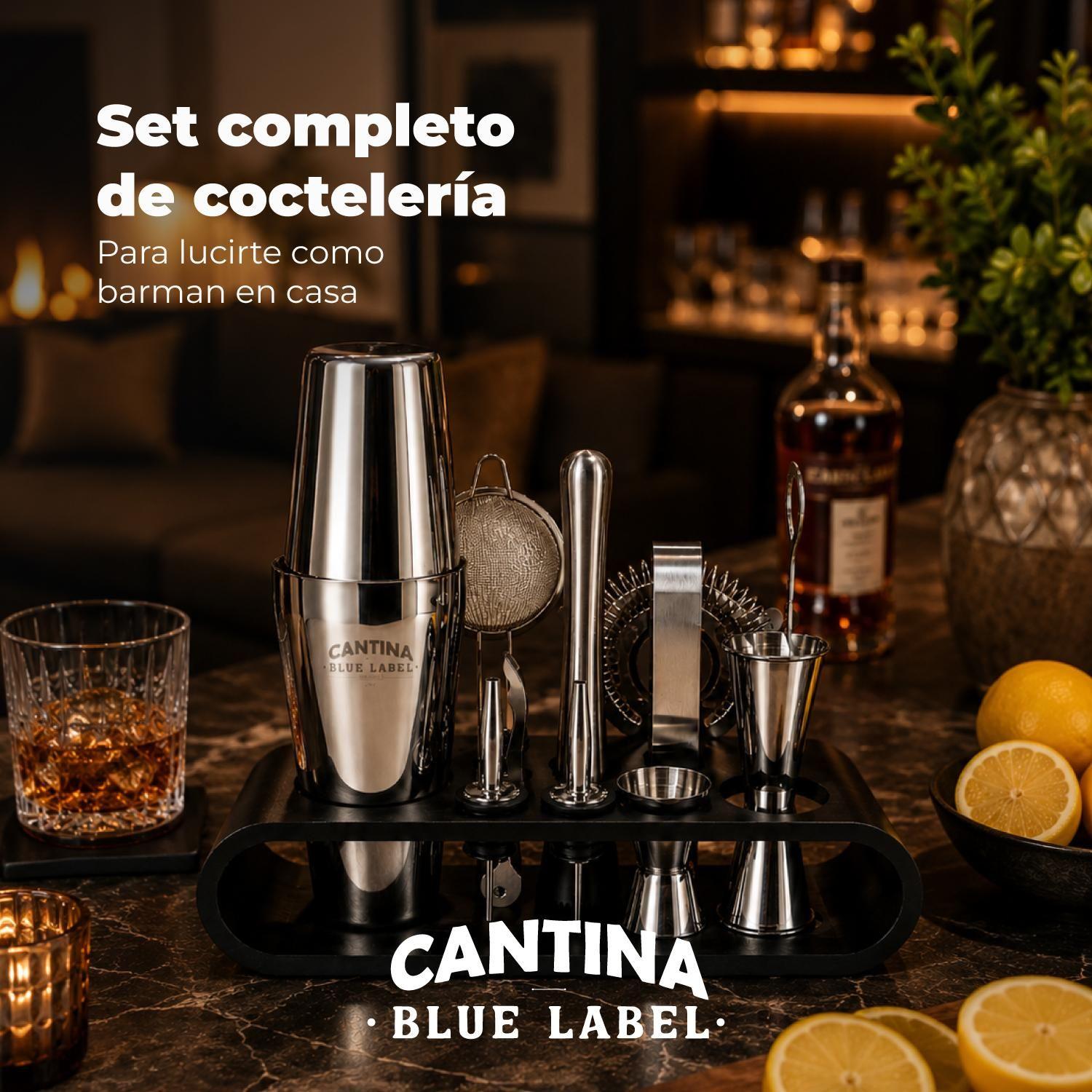 Coctelera Set Bartender Cantina Profesional Acero Inoxidable-1