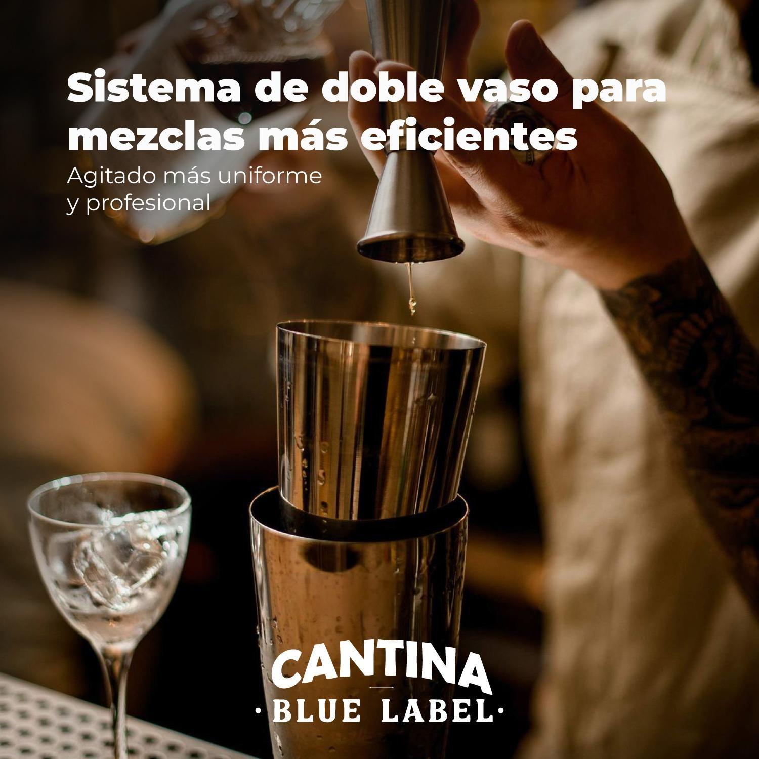Coctelera Set Bartender Cantina Profesional Acero Inoxidable-4