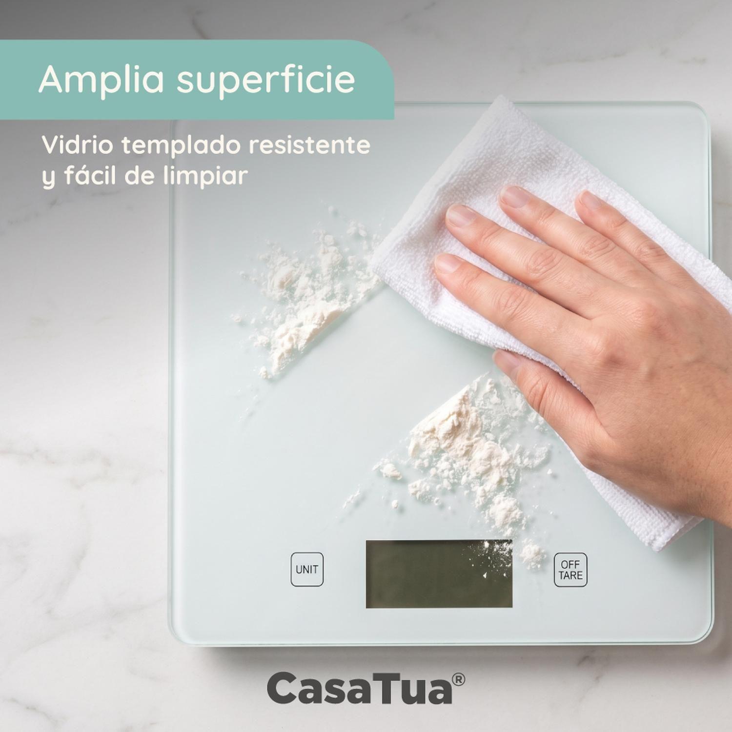 Pesa Digital Cocina CasaTua Balanza Alimentos hasta 5 Kilos-3