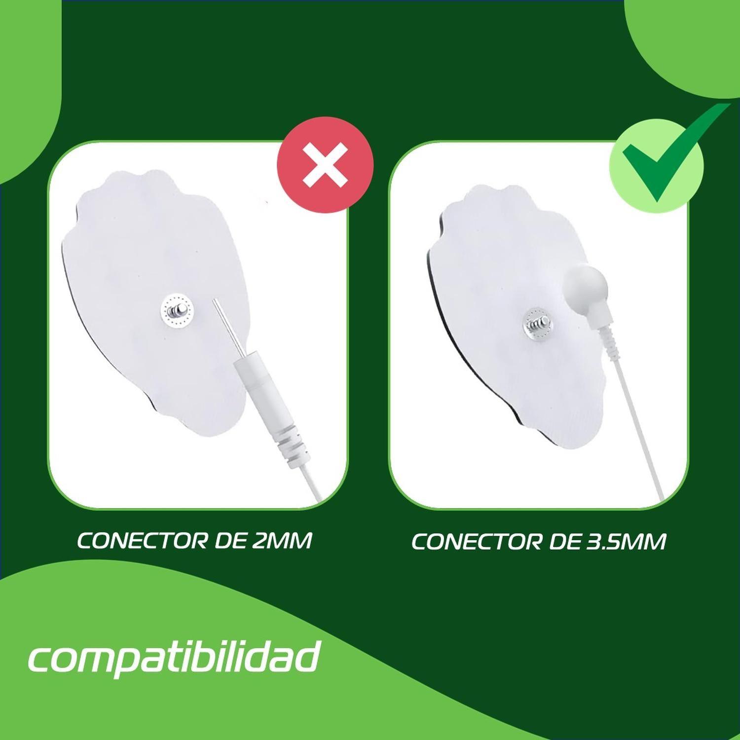 Parches Electrodos Electroestimuladores Muscular Tens x20-3
