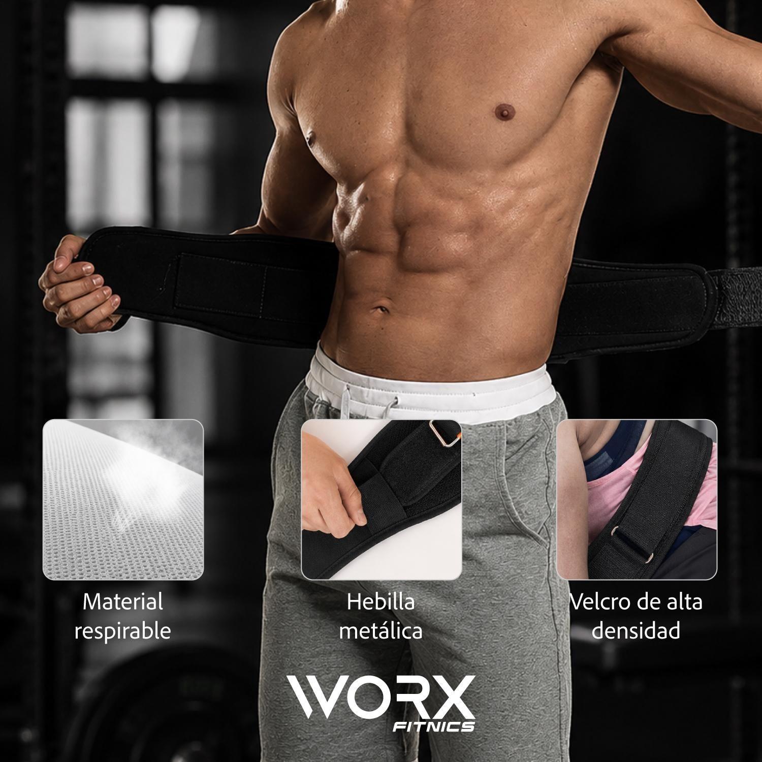 Cinturon Levantamiento Pesas Worx Gym Gimnasio Crossfit-3