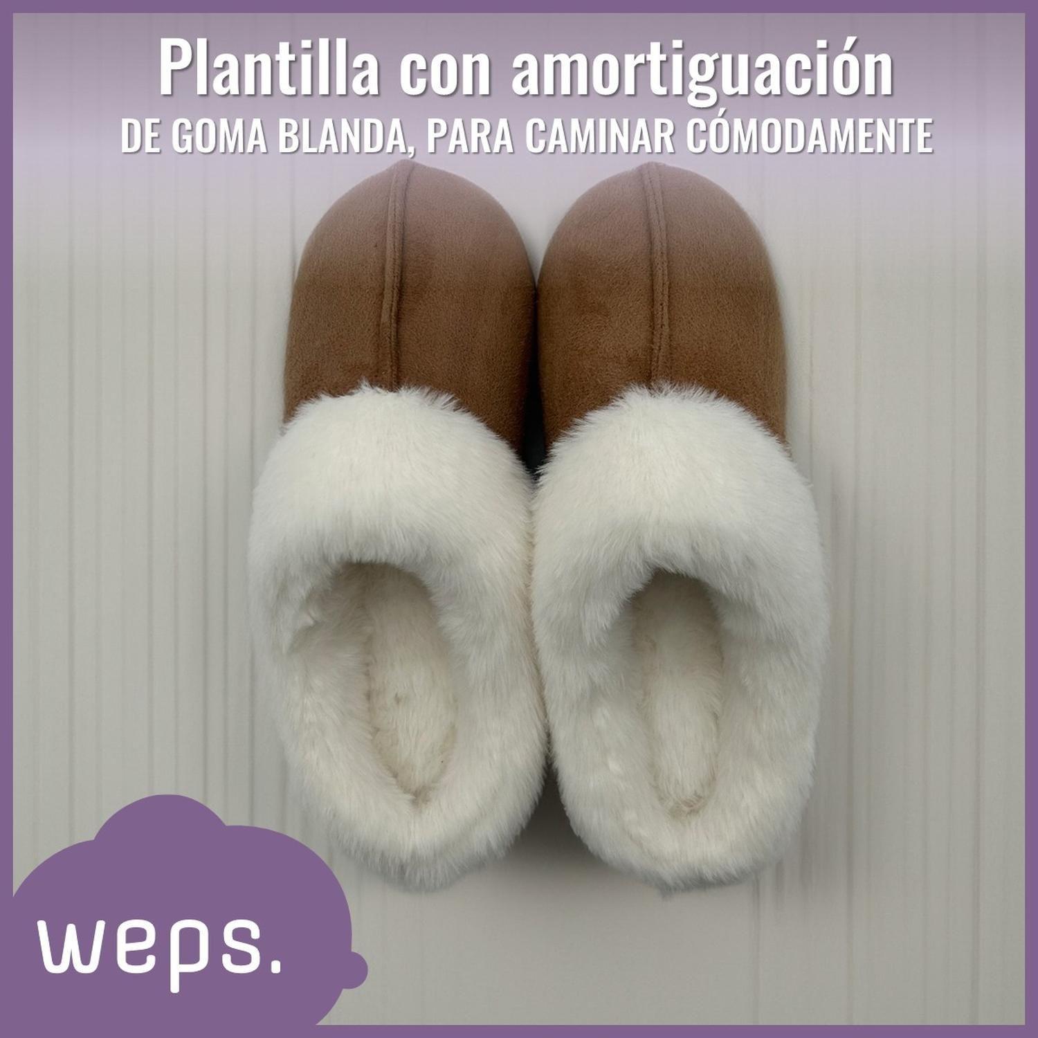 Pantuflas Mujer Weps Zapatillas Levantarse Antideslizantes-2