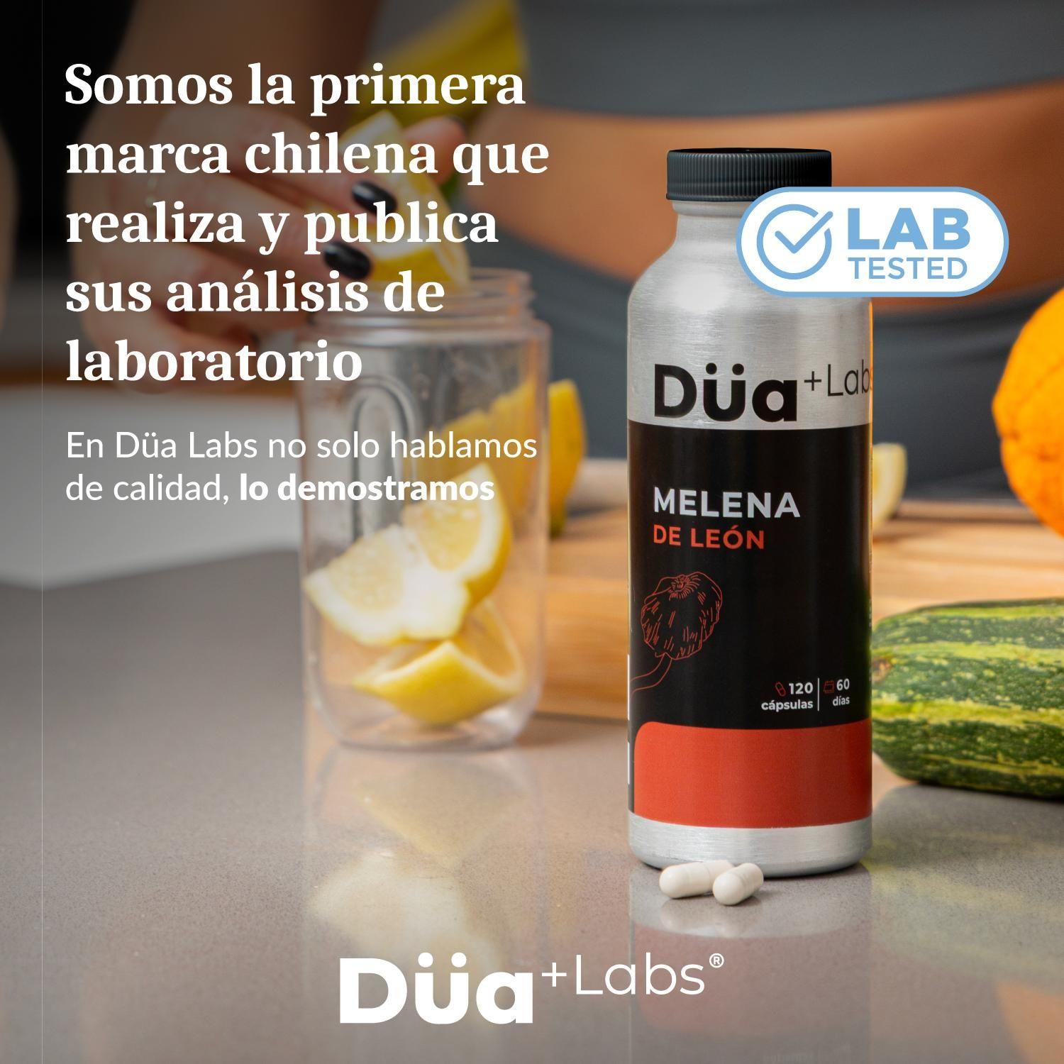 Melena de Leon 600mg Düa Labs® 120 Cápsulas Para 60 días-5