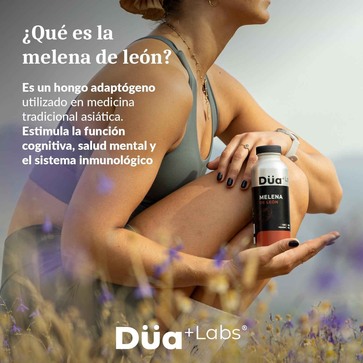 Melena de Leon 600mg Düa Labs® 120 Cápsulas Para 60 días-7