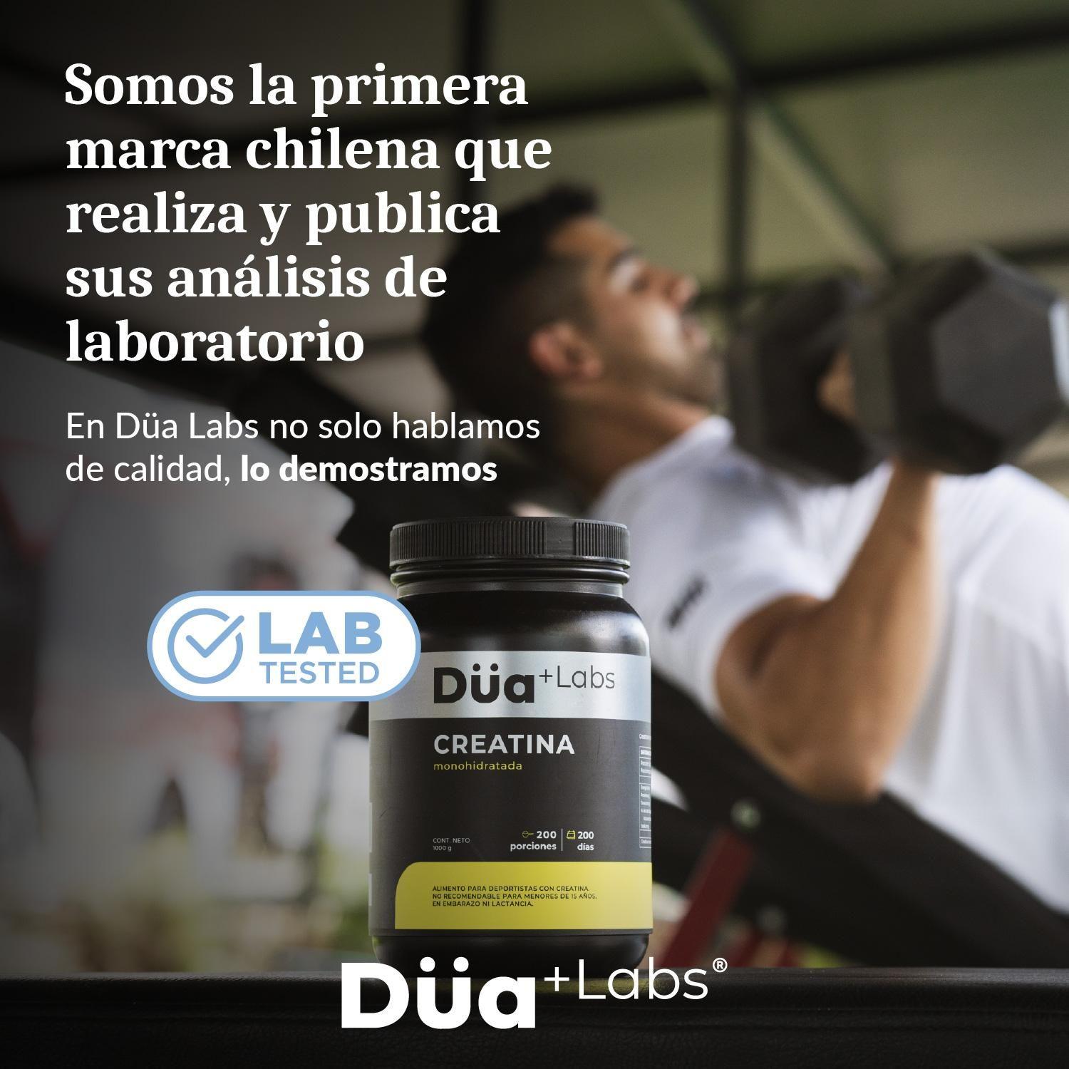 Creatina Monohidratada Düa Labs 1Kg 200 Porciones Sin Sabor-5