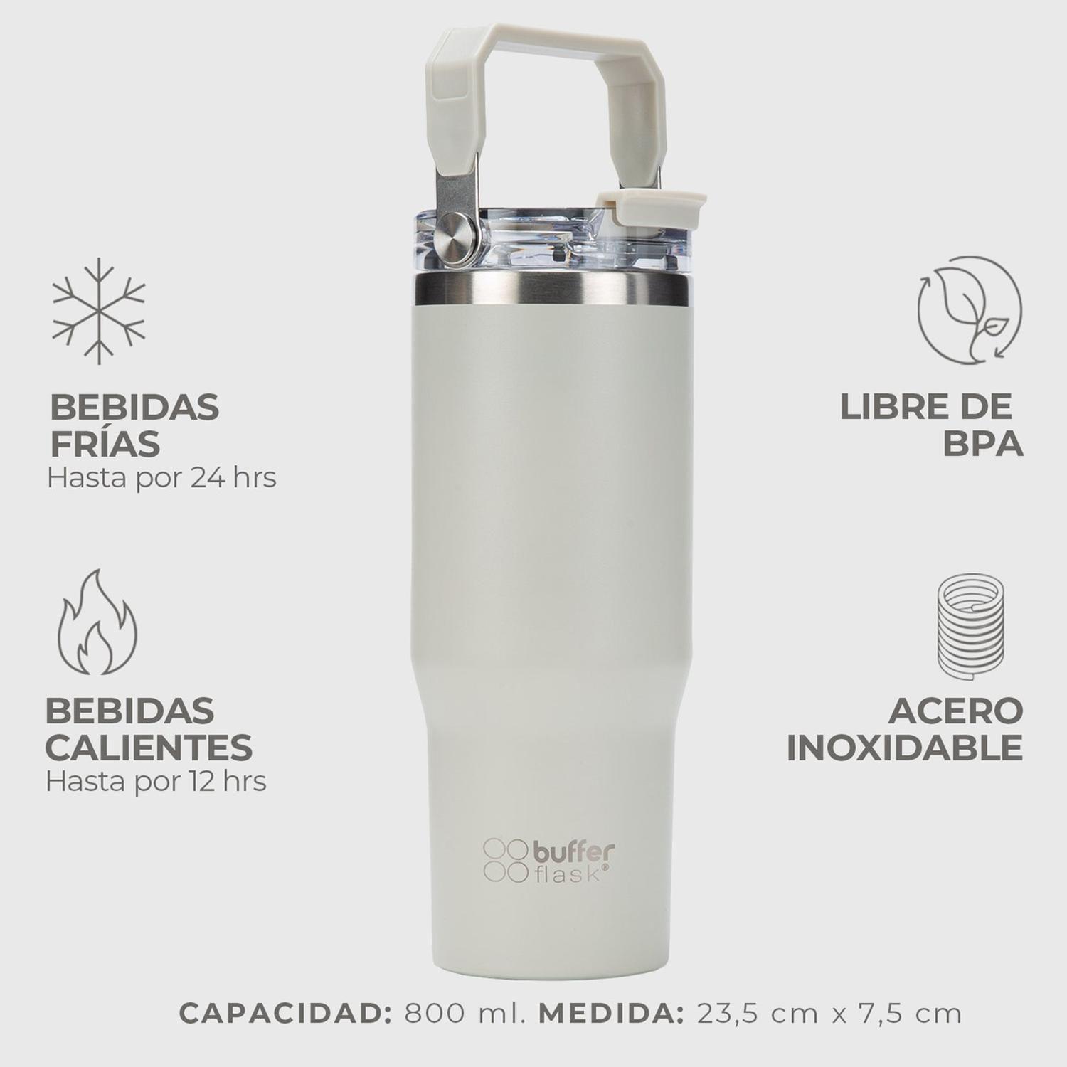 Botella Termica Agua Mug Buffer Acero Inox 800 ml-2