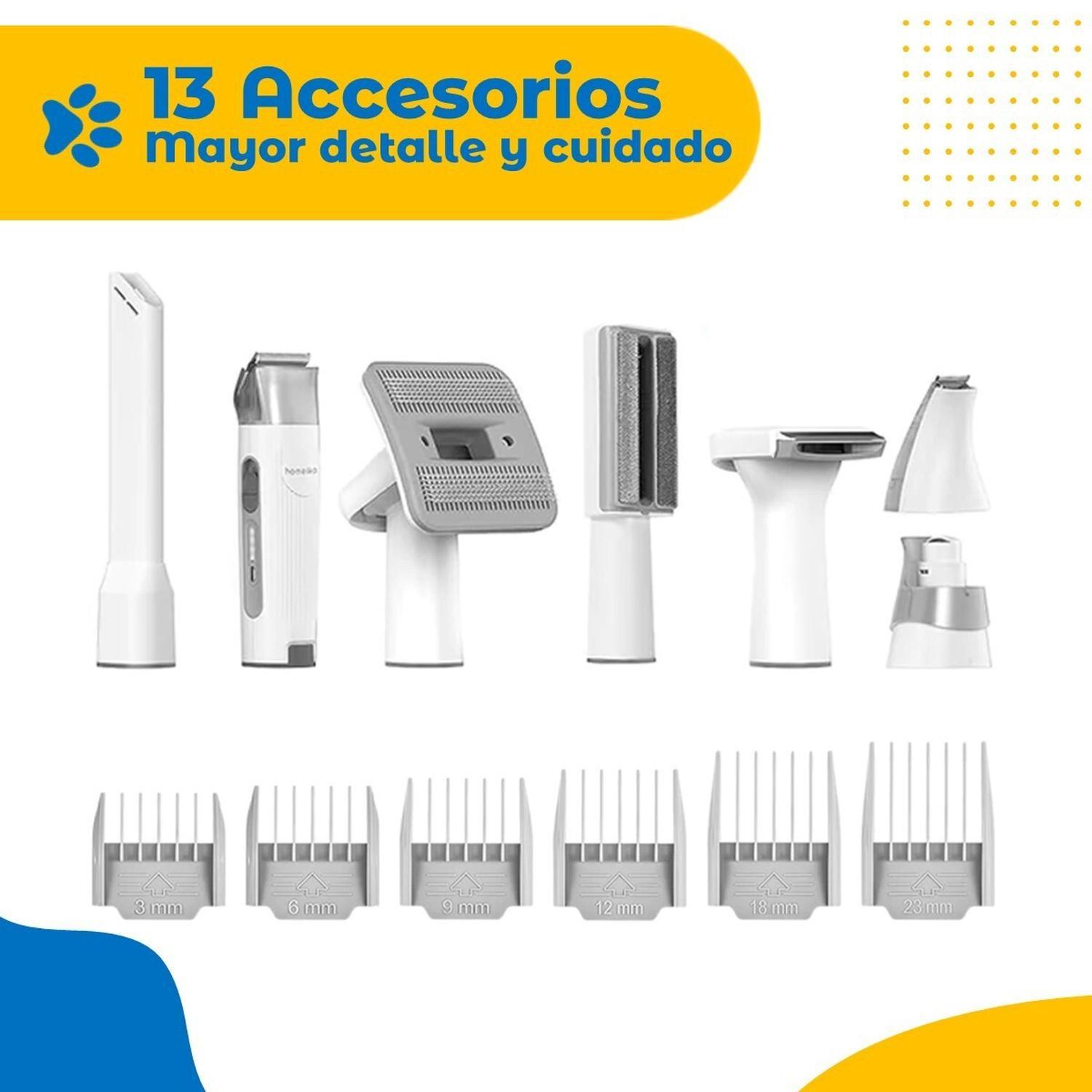 Maquina Corta Pelo y Aspiradora Profesional Perro Gato Petpal-7