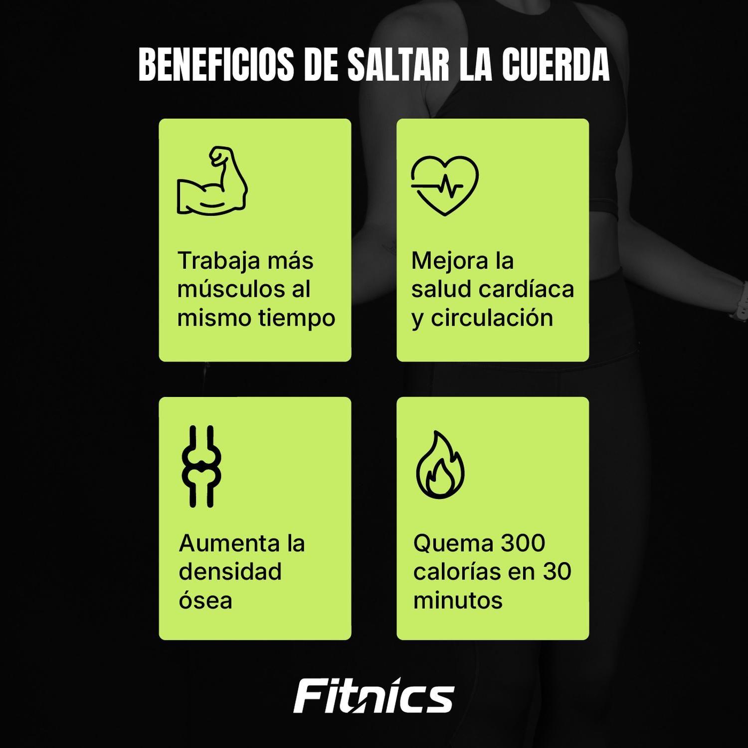 Cuerda Saltar Ajustable con Peso Profesional Cardio Crossfit Silver plateado-3