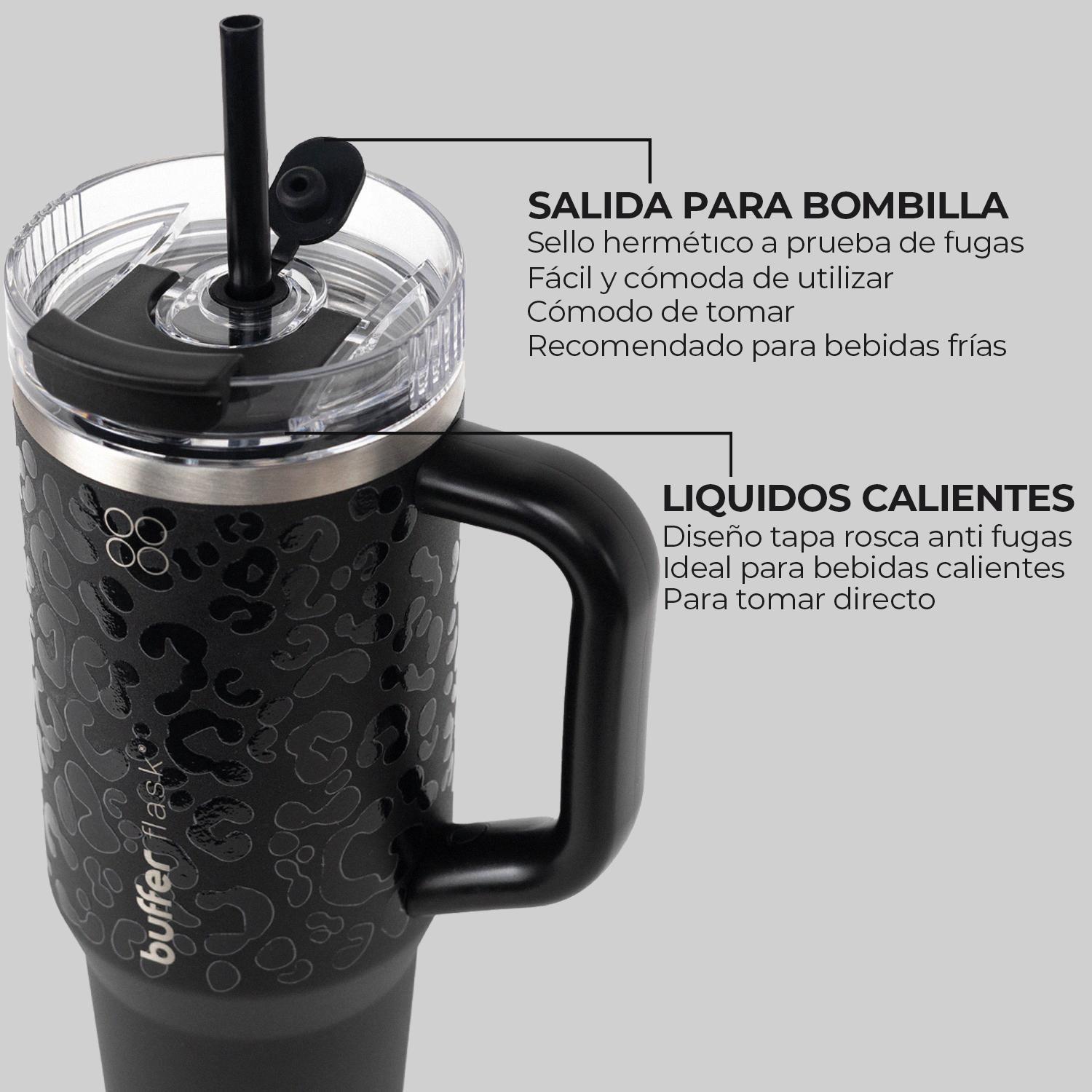 Botella Termica Vaso Mug Termo Buffer 1,2L Acero Inox-4