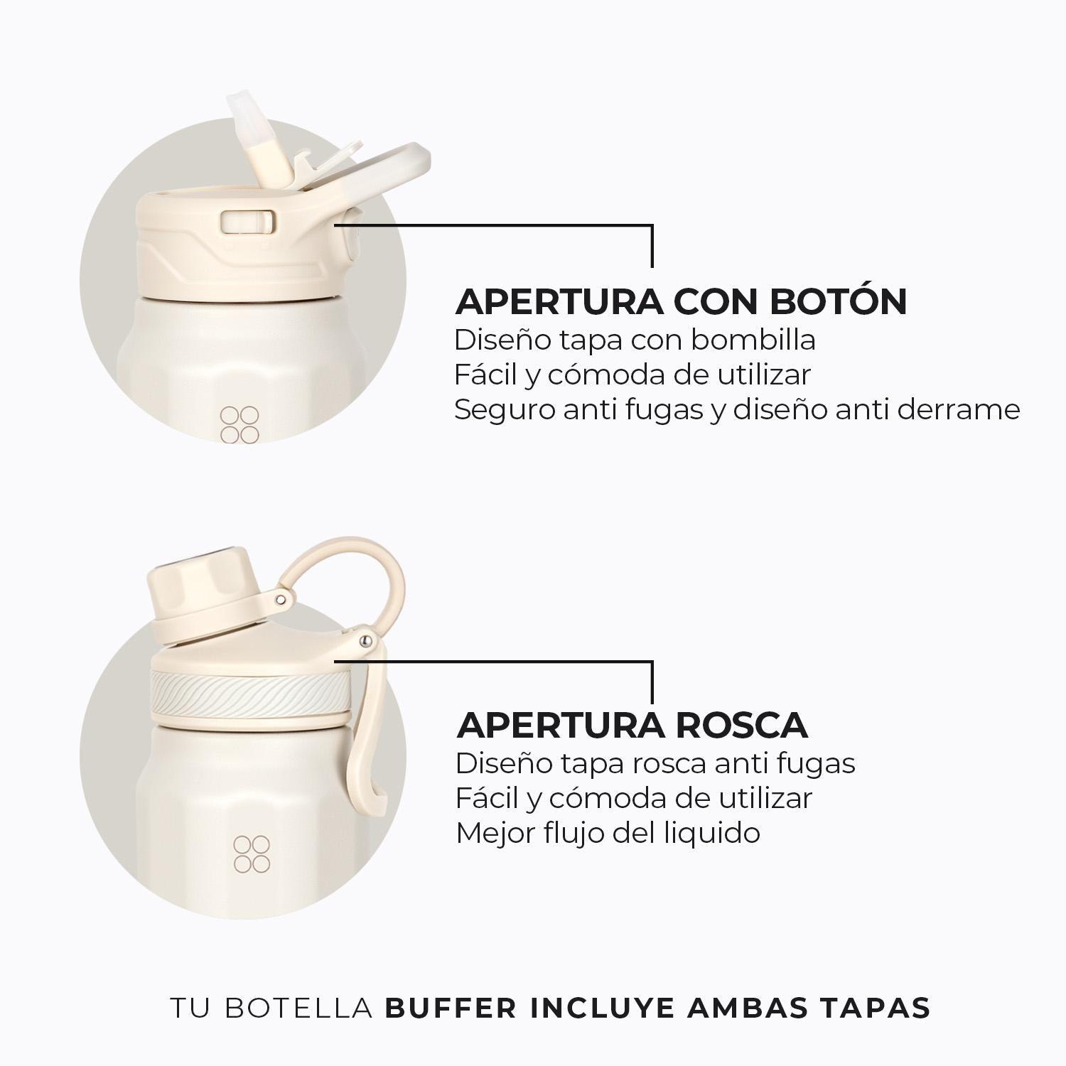 Botella Termica de Agua Acero Inoxidable 700 ml Buffer + Tapa-4