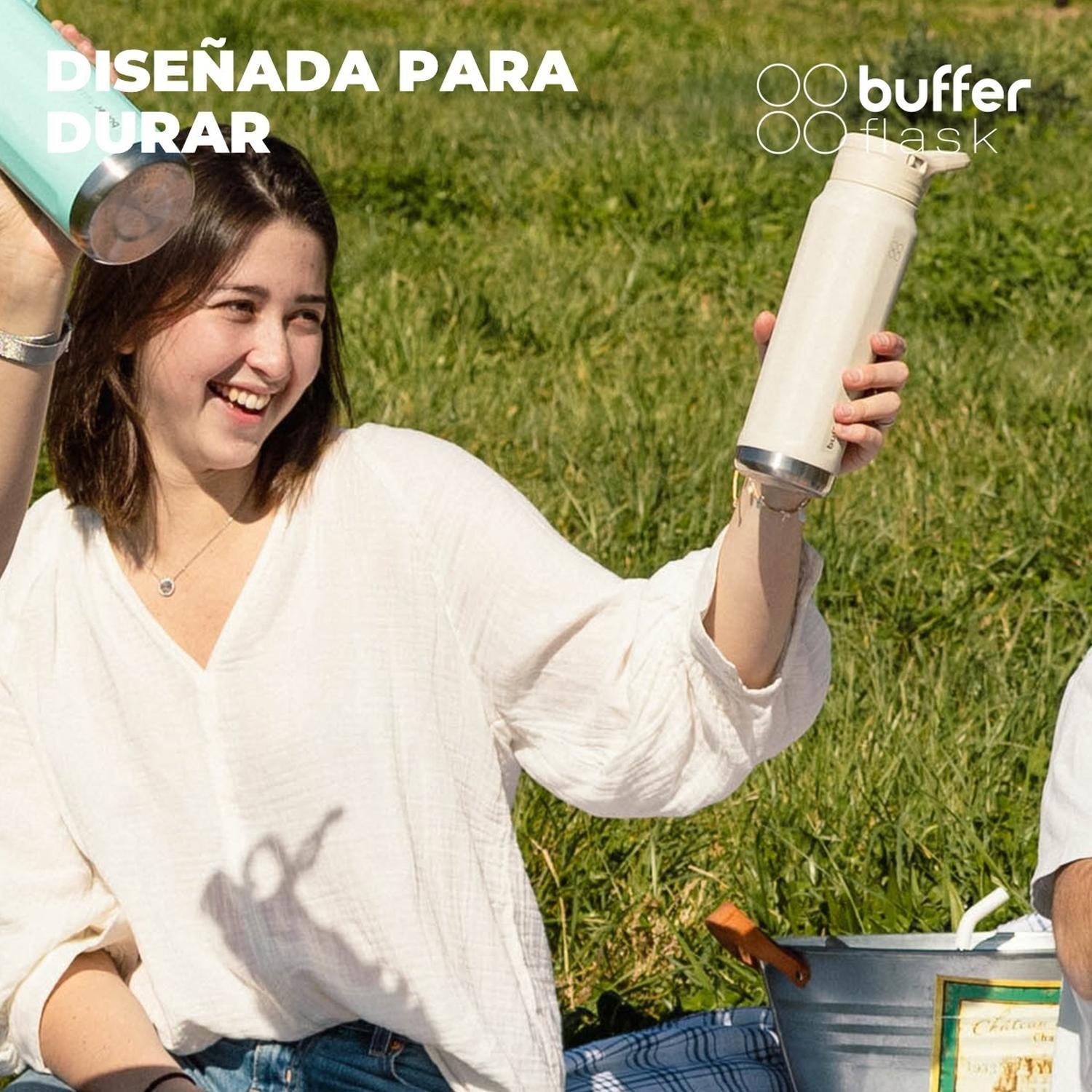 Botella Termica de Agua Acero Inoxidable 700 ml Buffer + Tapa-5
