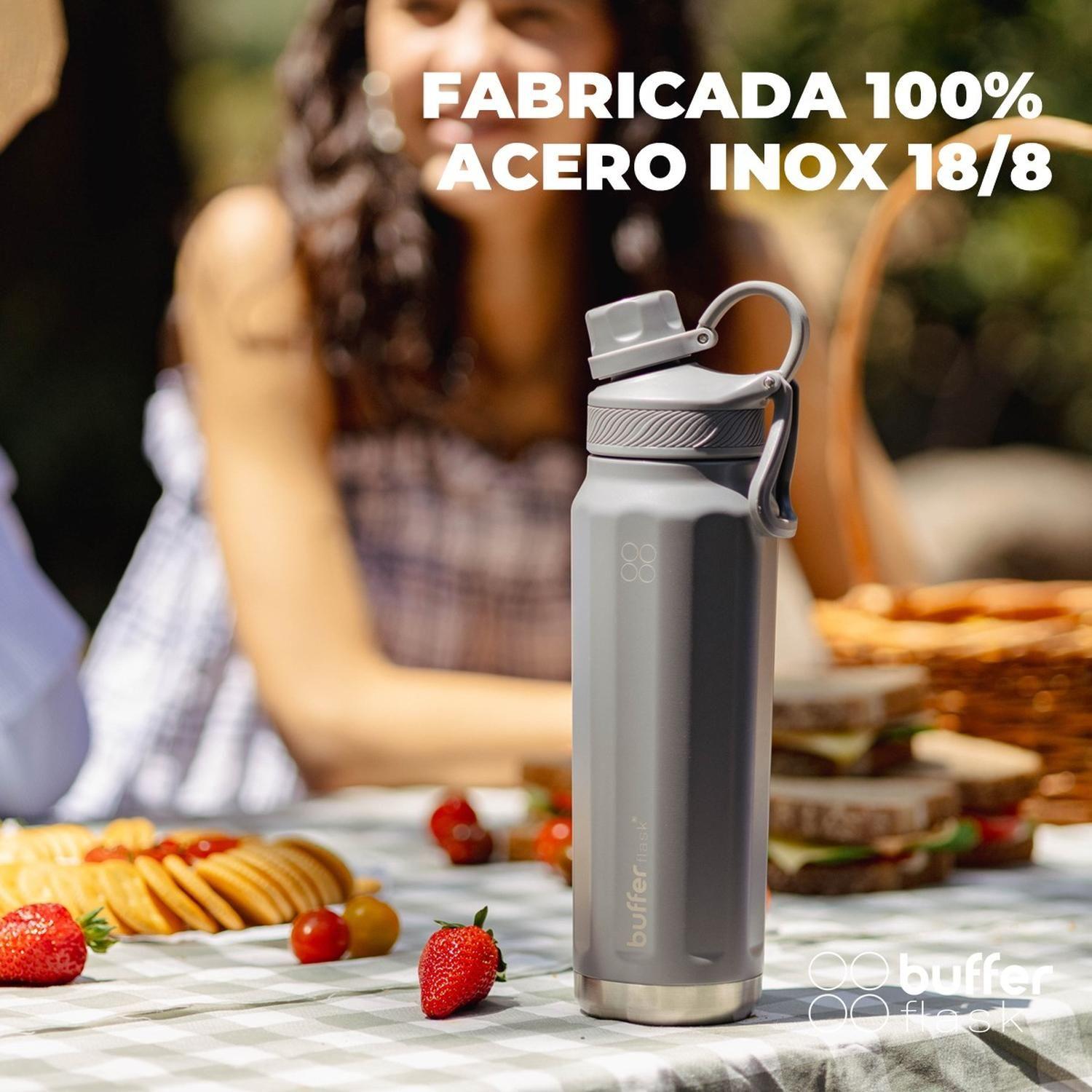 Botella Termica de Agua Acero Inoxidable 700 ml Buffer + Tapa-3