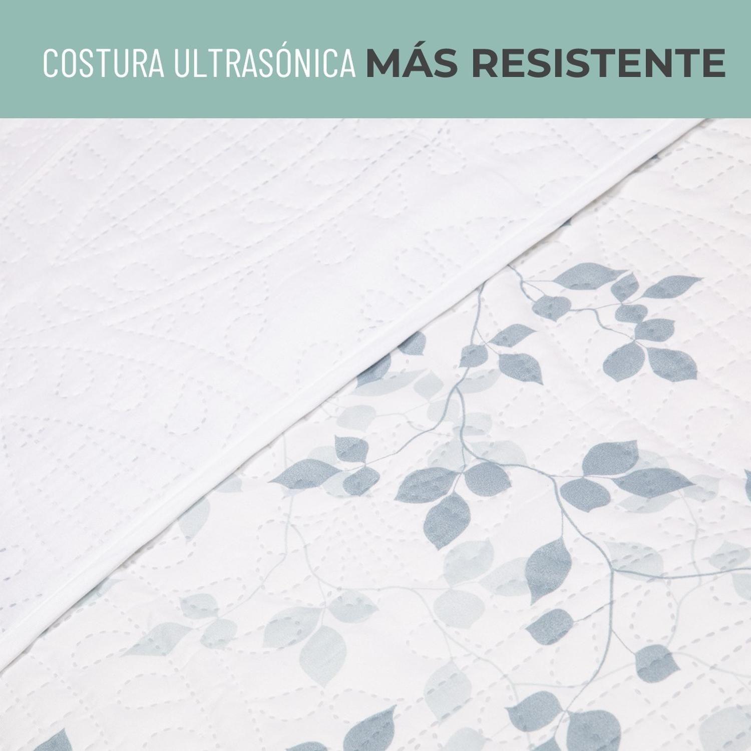 Cubrecama Cobertor Quilt Reversible Estampado-7