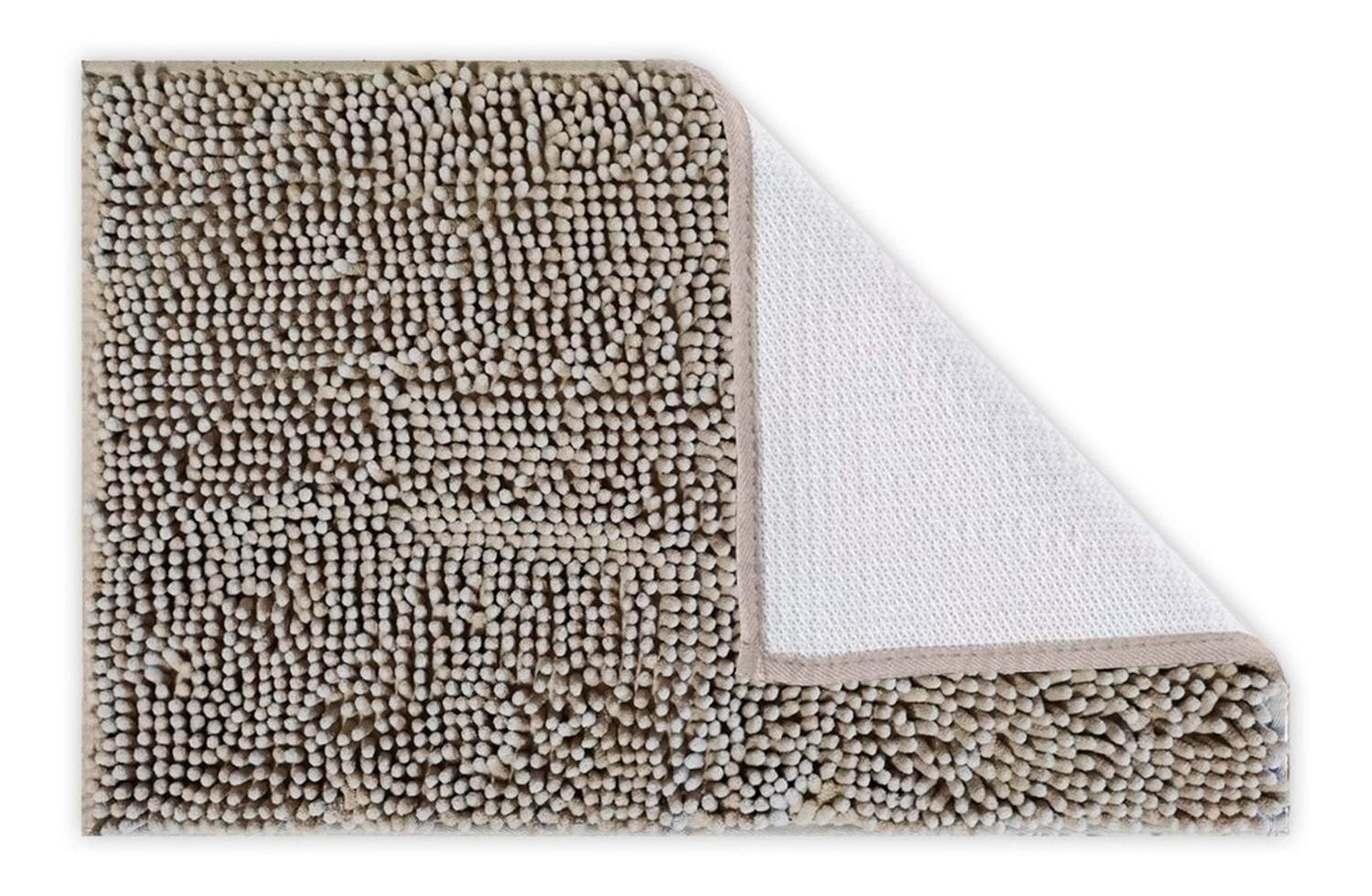 Alfombra Piso De Baño Engomada Antideslizante Secado Rapido-0