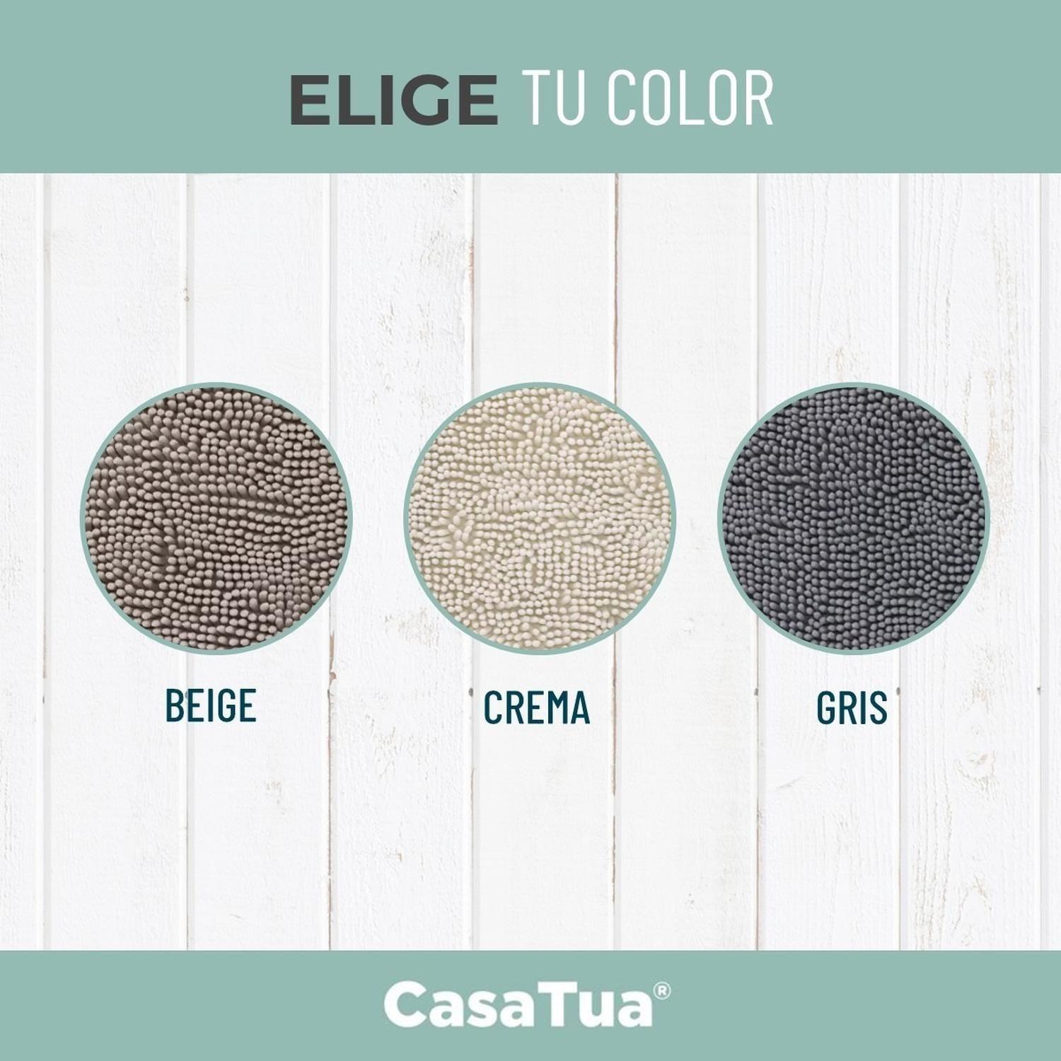 Alfombra Piso De Baño Engomada Antideslizante Secado Rapido-7