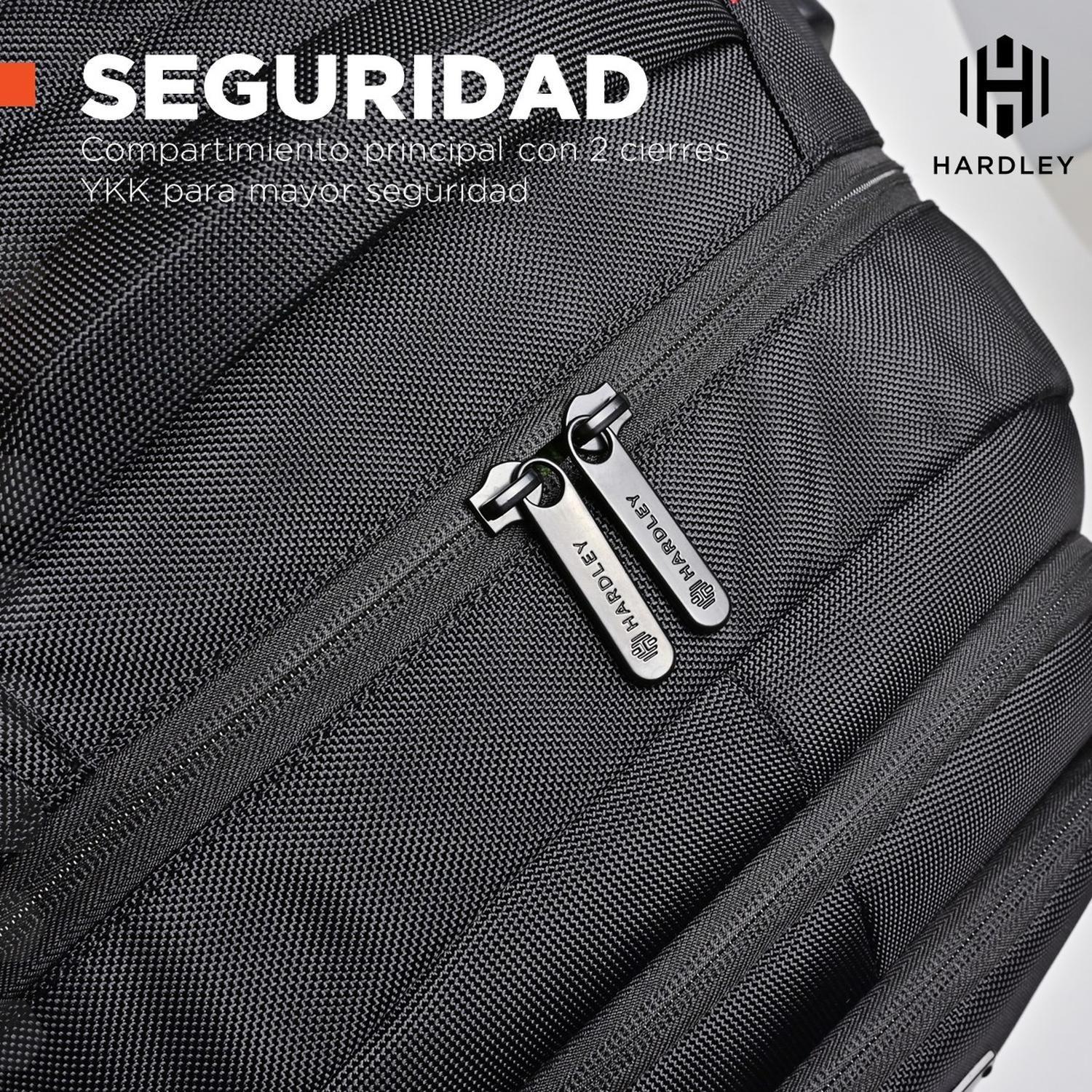 Mochila para Notebook Impermeable Antirrobo Hardley + Usb-6