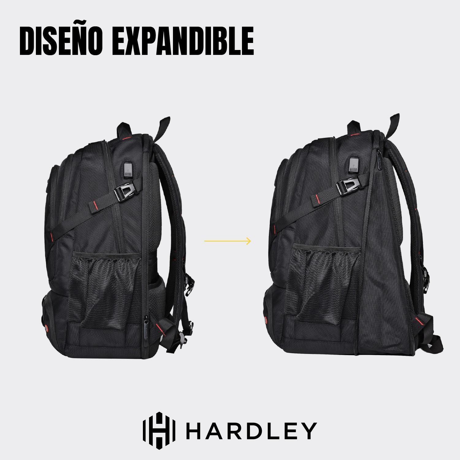 Mochila para Notebook Impermeable Antirrobo 36 lt Hardley + Usb-7