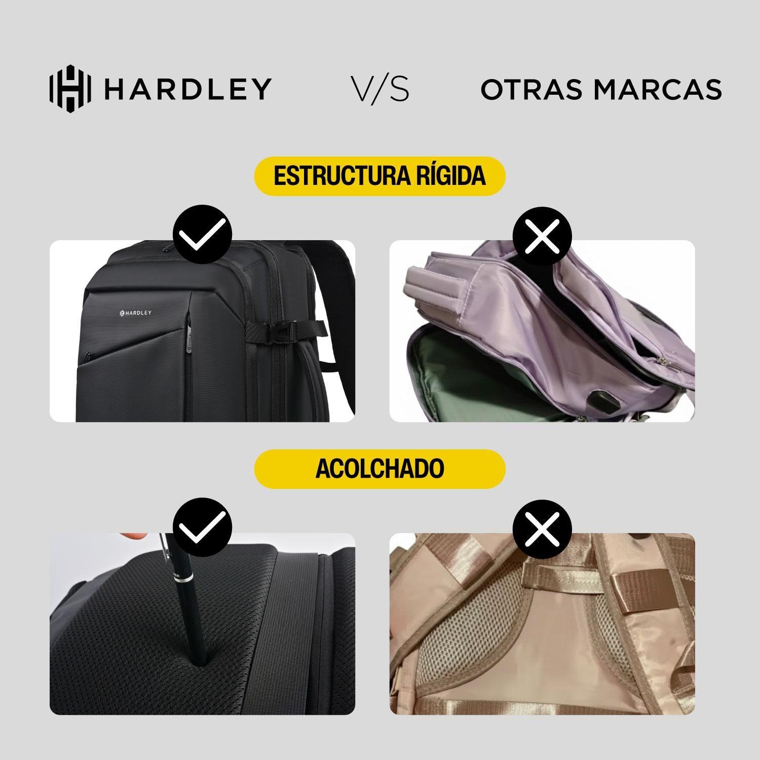 Mochila de Viaje Notebook Hardley Impermeable HydroSeal 30Lt-3