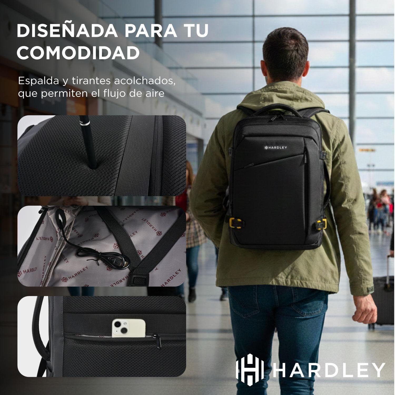 Mochila de Viaje Notebook Hardley Impermeable HydroSeal 30Lt-5