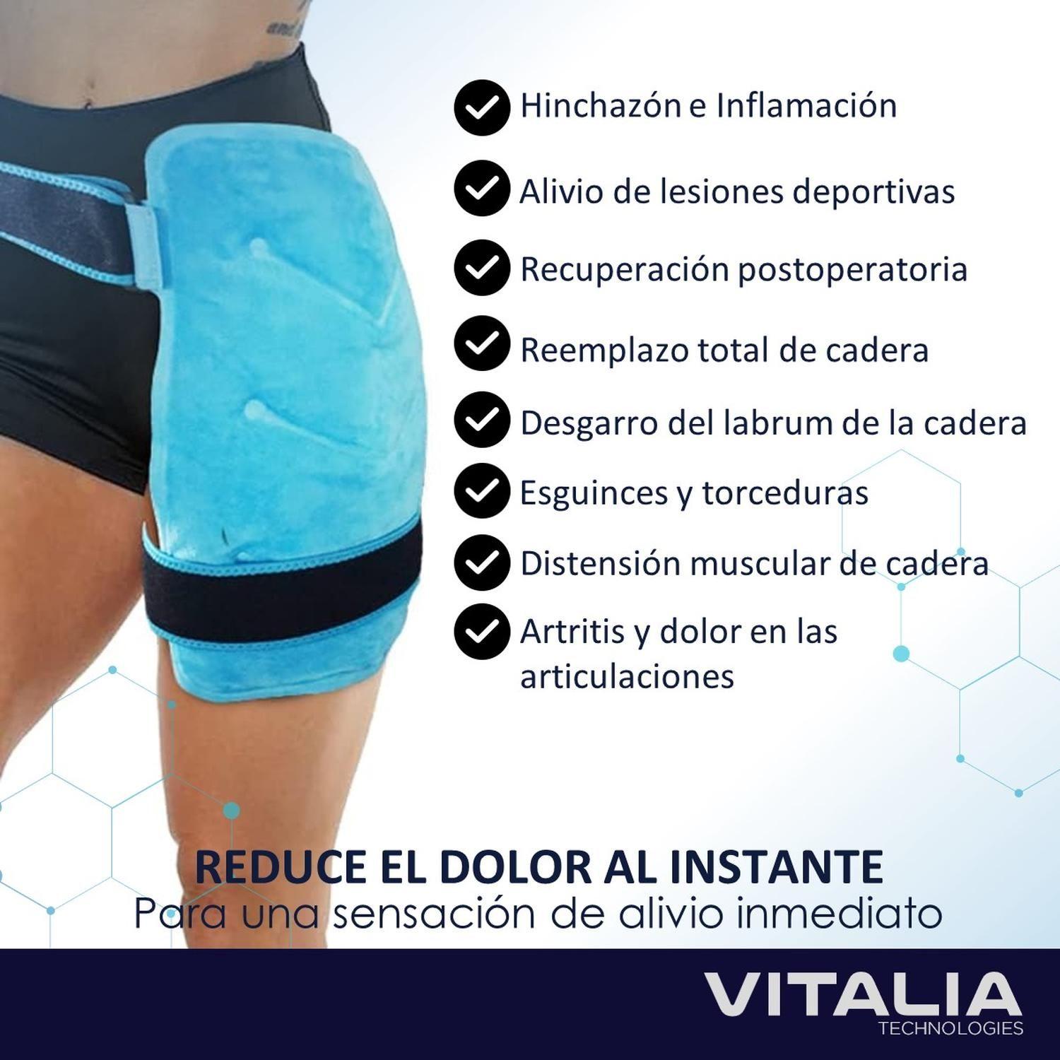 Compresa Gel Frio Calor XL con Velcros para Ajuste Vitalia-3