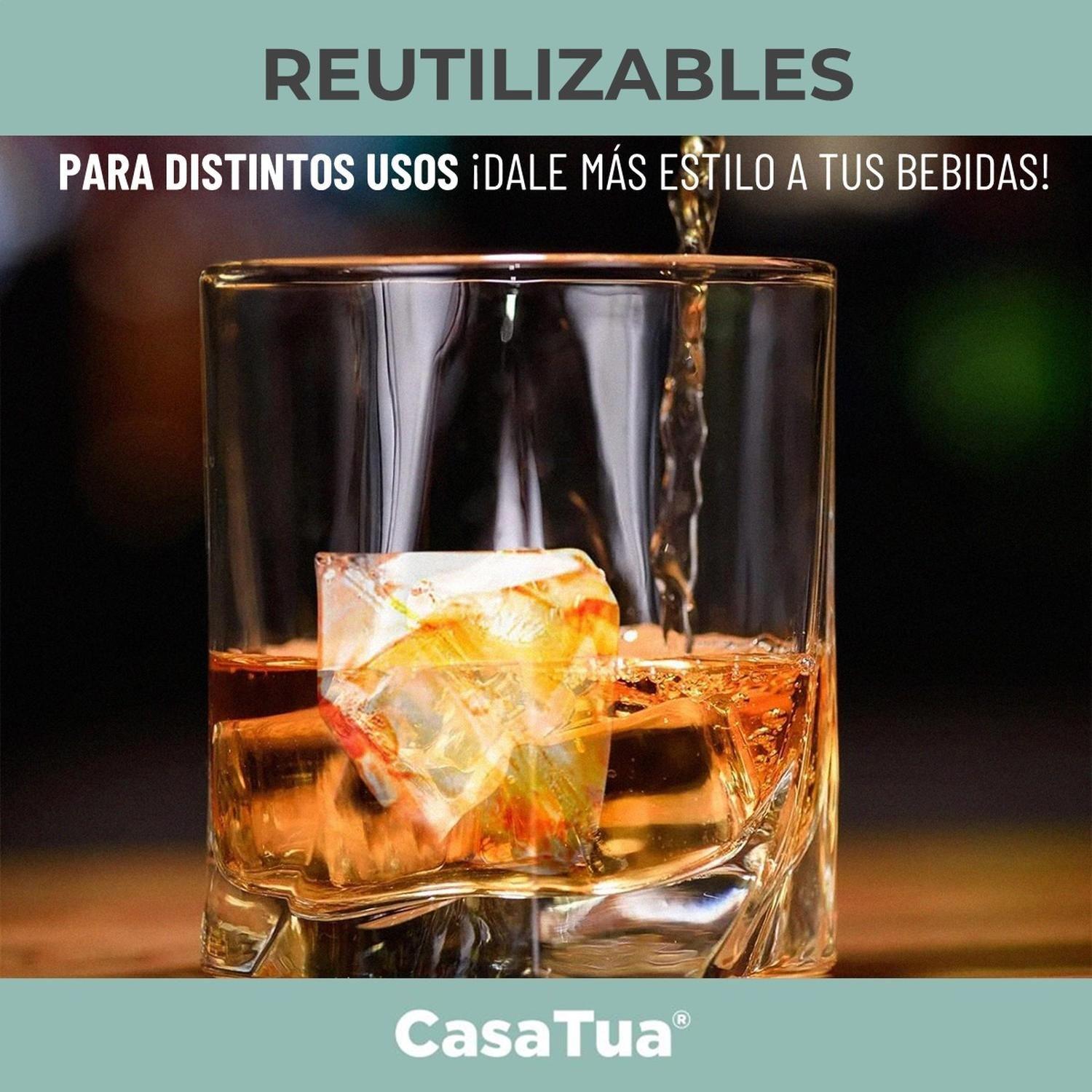 Cubetas Hielo Molde Silicona Cubetera Diseños Varios Set 3-4