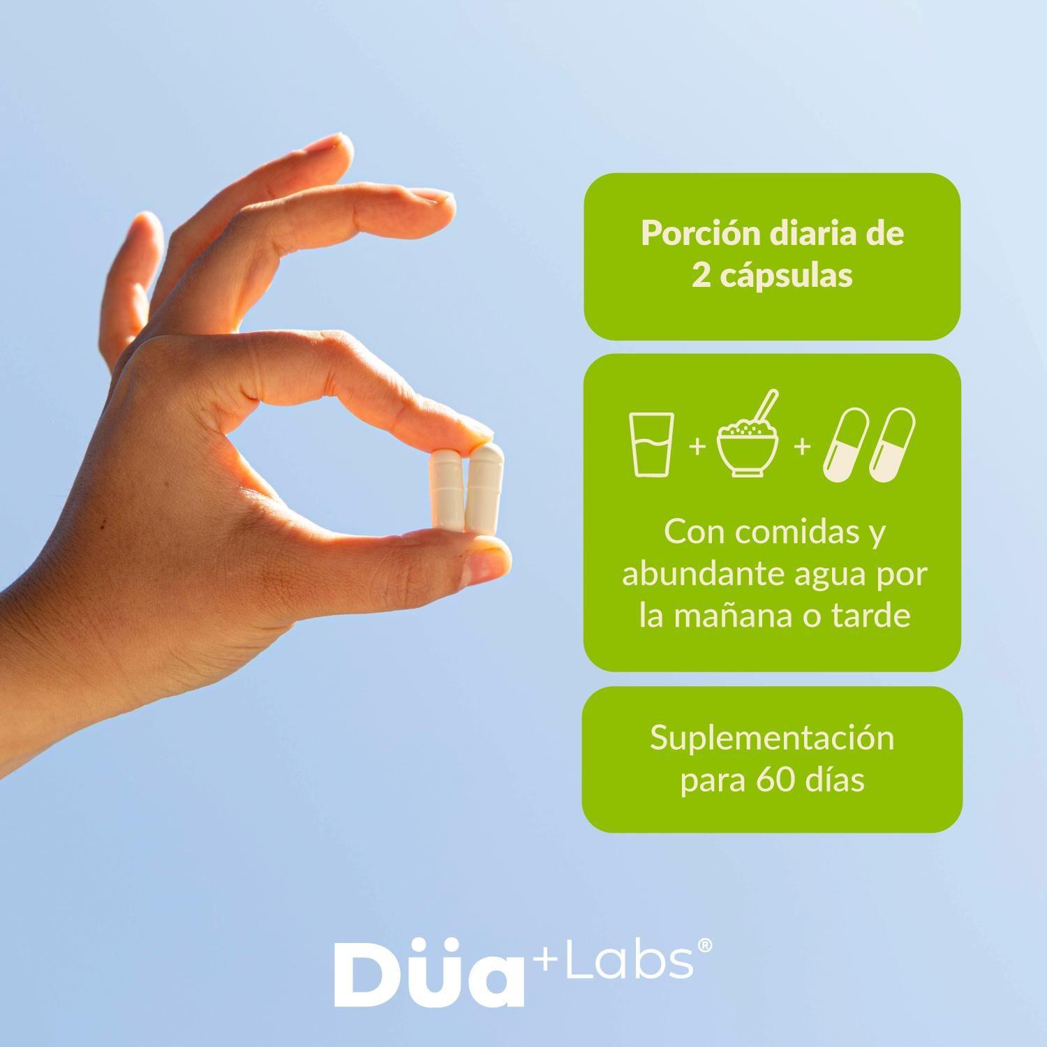 Magnesio Neurocalm Düa Labs® 120 Cápsulas Para 60 días-3