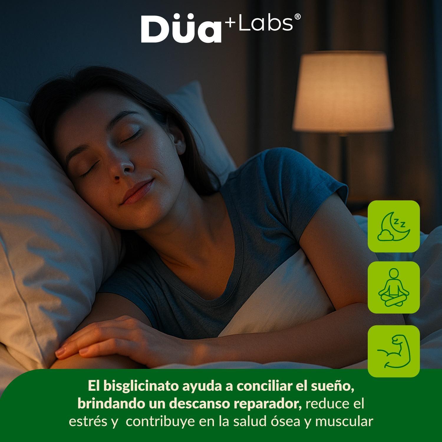 Magnesio Bisglicinato Düa Labs® 120 Cápsulas Para 60 días-3