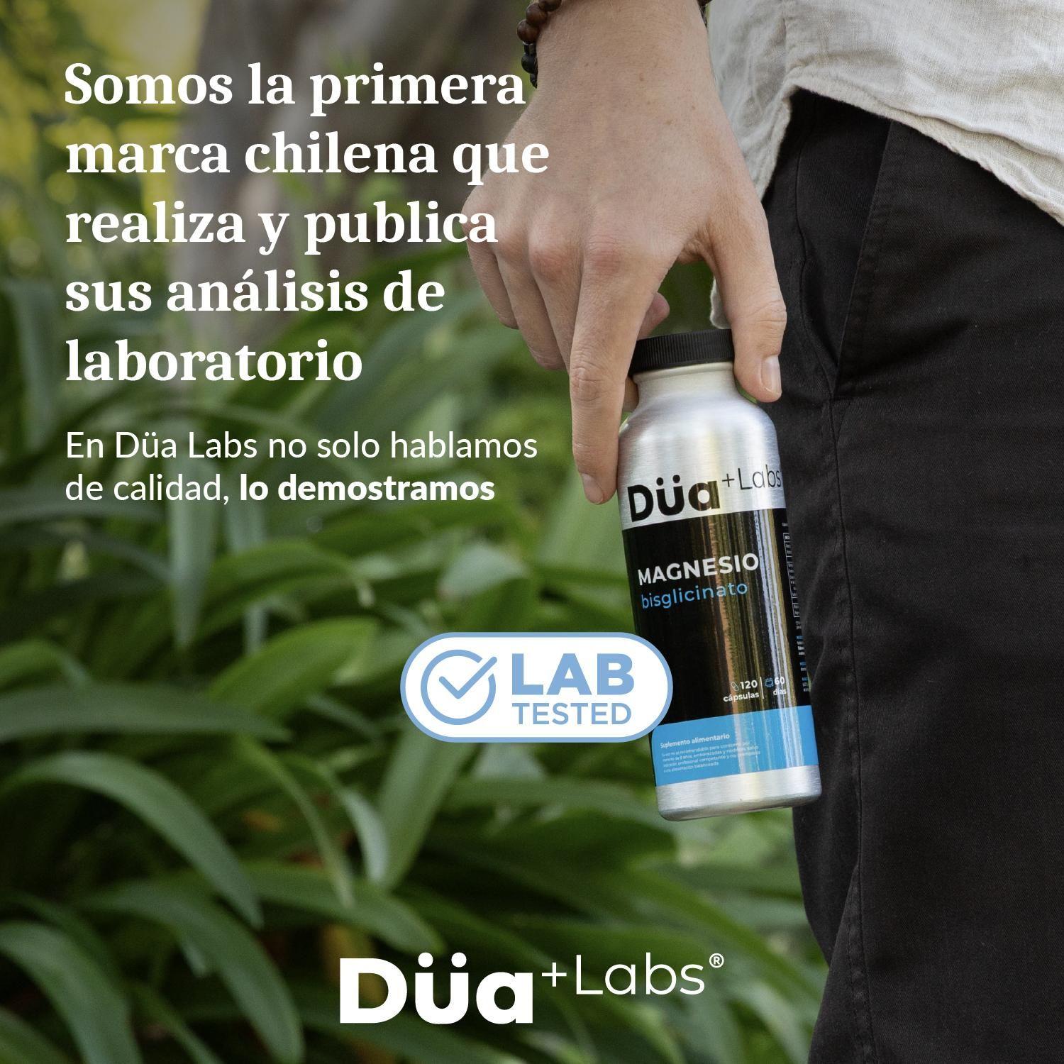 Magnesio Bisglicinato Düa Labs® 120 Cápsulas Para 60 días-4