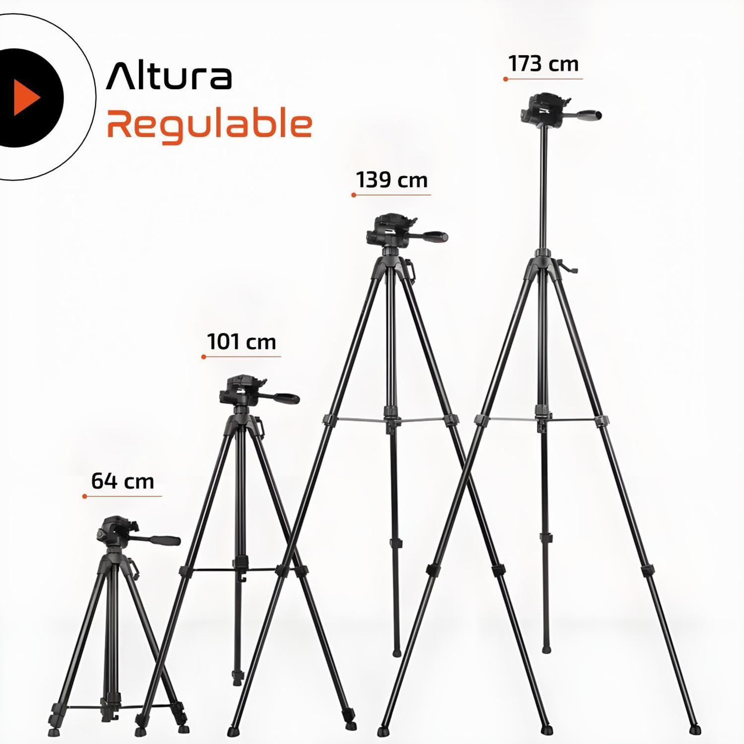 Tripode Camara Celular Video Tr3pod Ajust + Adapt Celular-5