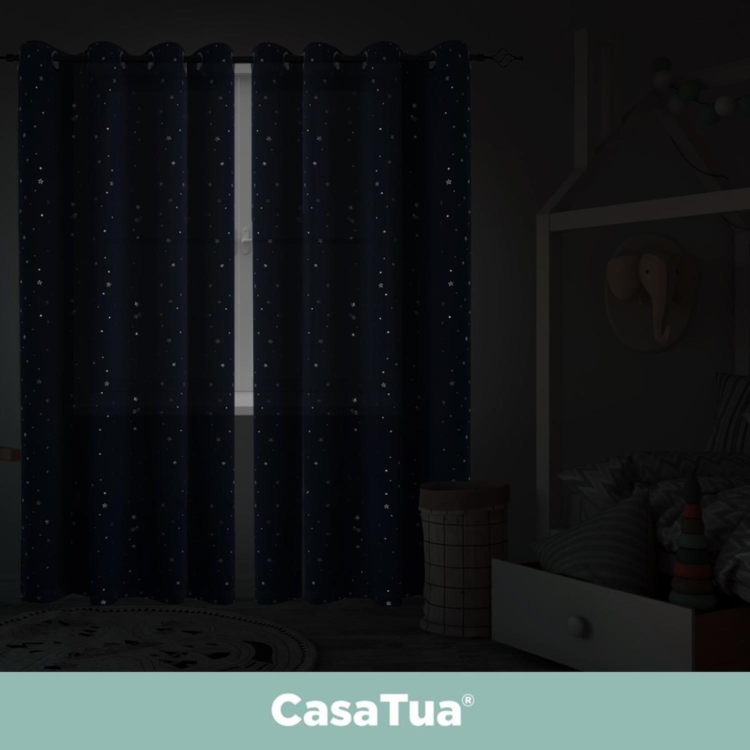 Cortina Niña Niño Semi Blackout Casatua Un Paño 140x220cm-5