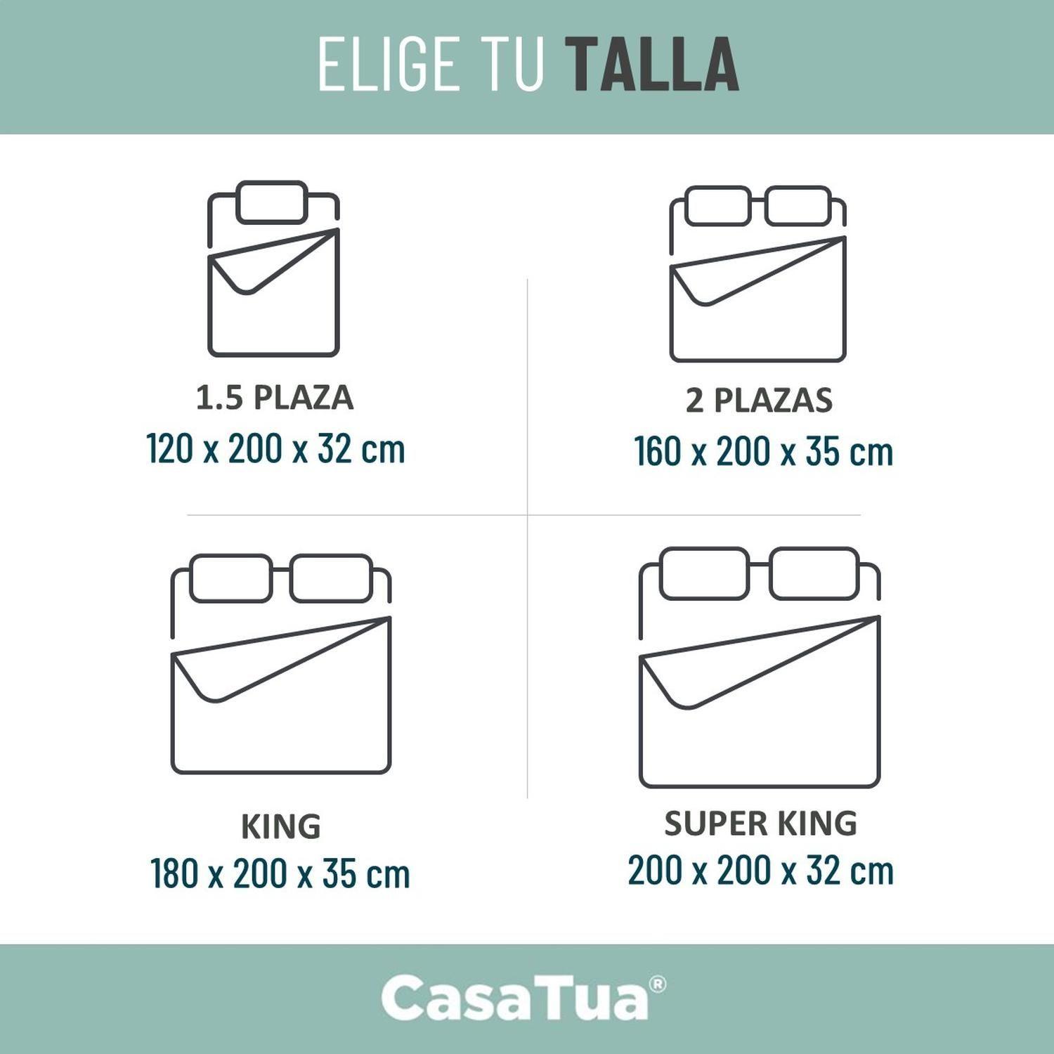 Cubre Colchon Protector Impermeable Elasticos-7