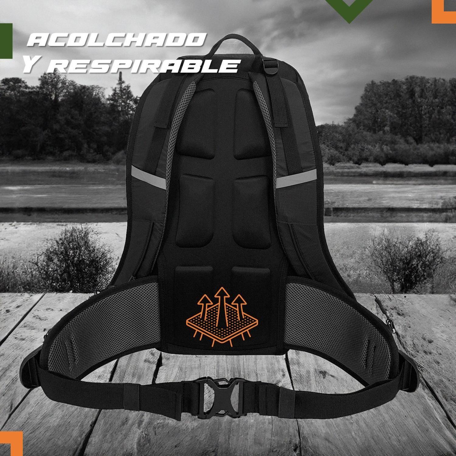Mochila Trekking Outdoor Camping Pentagon 30 lt Impermeable-4