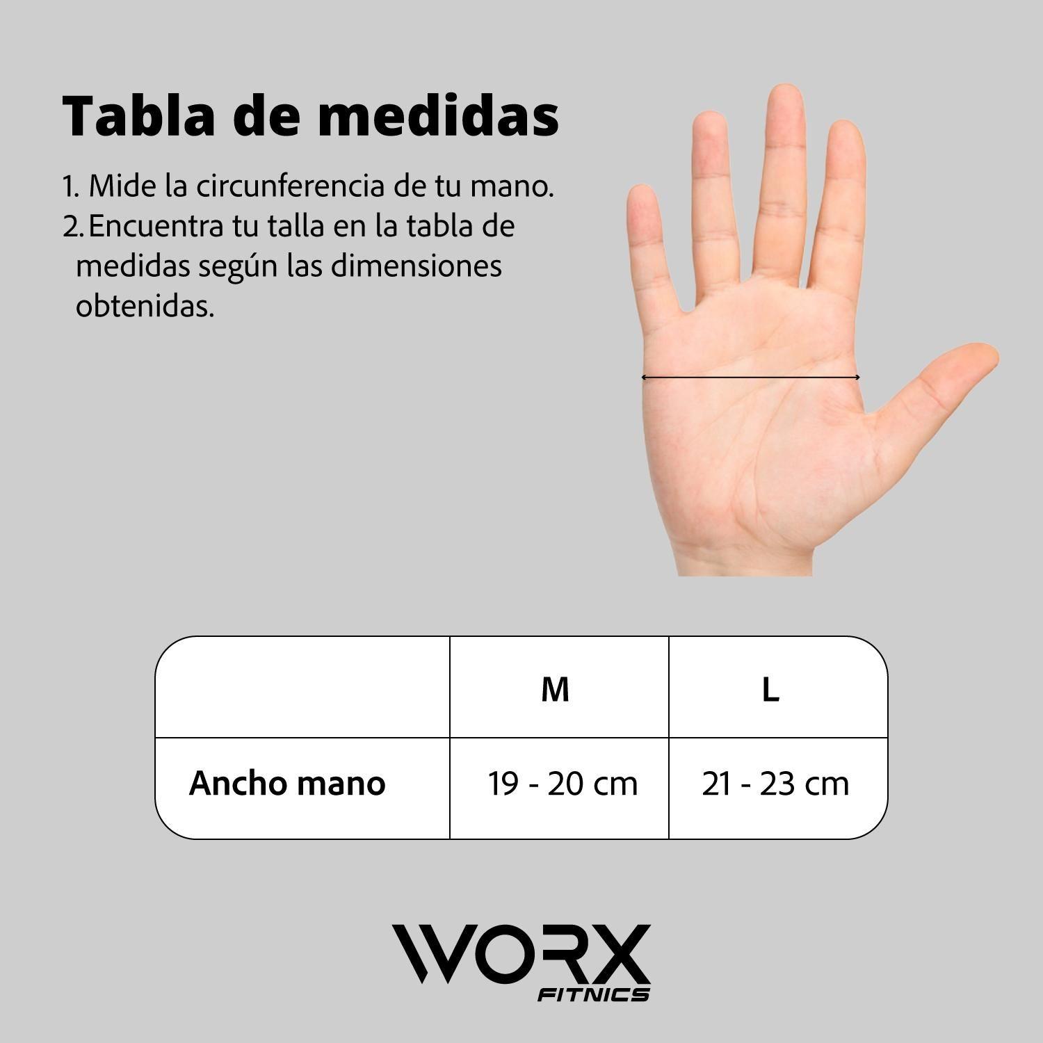 Guantes Vendas Muñequeras De Boxeo Worx Acolchadas L negro-7