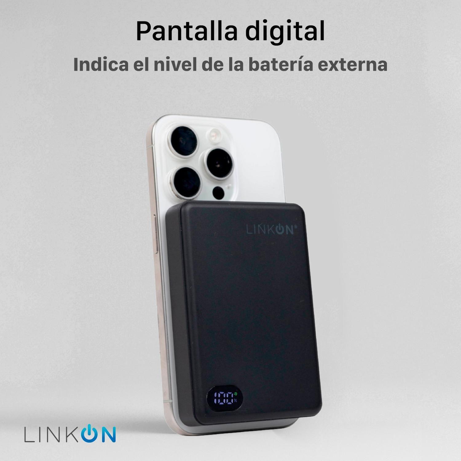Bateria Externa Iphone Cargador Portatil Magsafe 10.000Mah-4