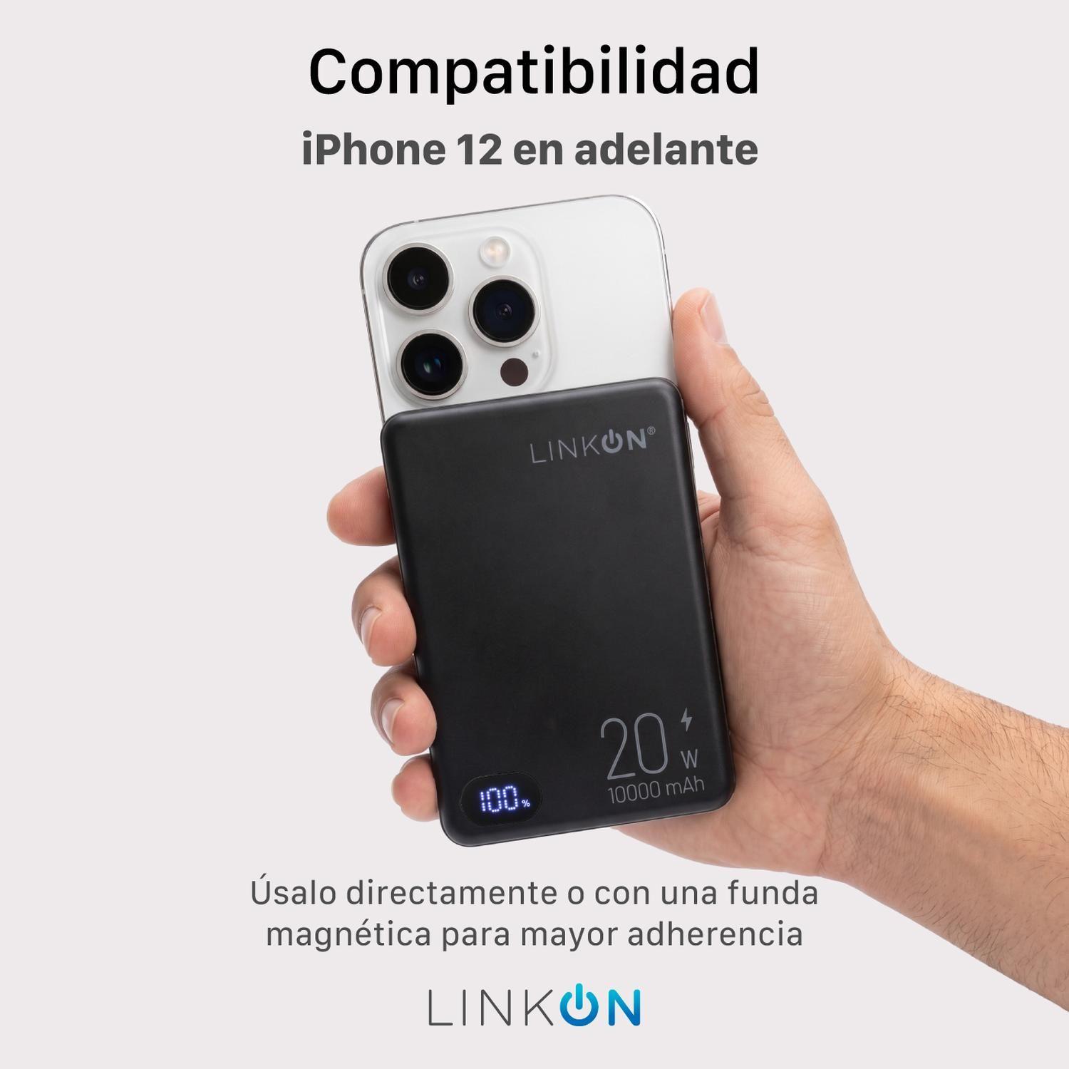 Bateria Externa Cargador para Iphone Magsafe Linkon 10000mah-3