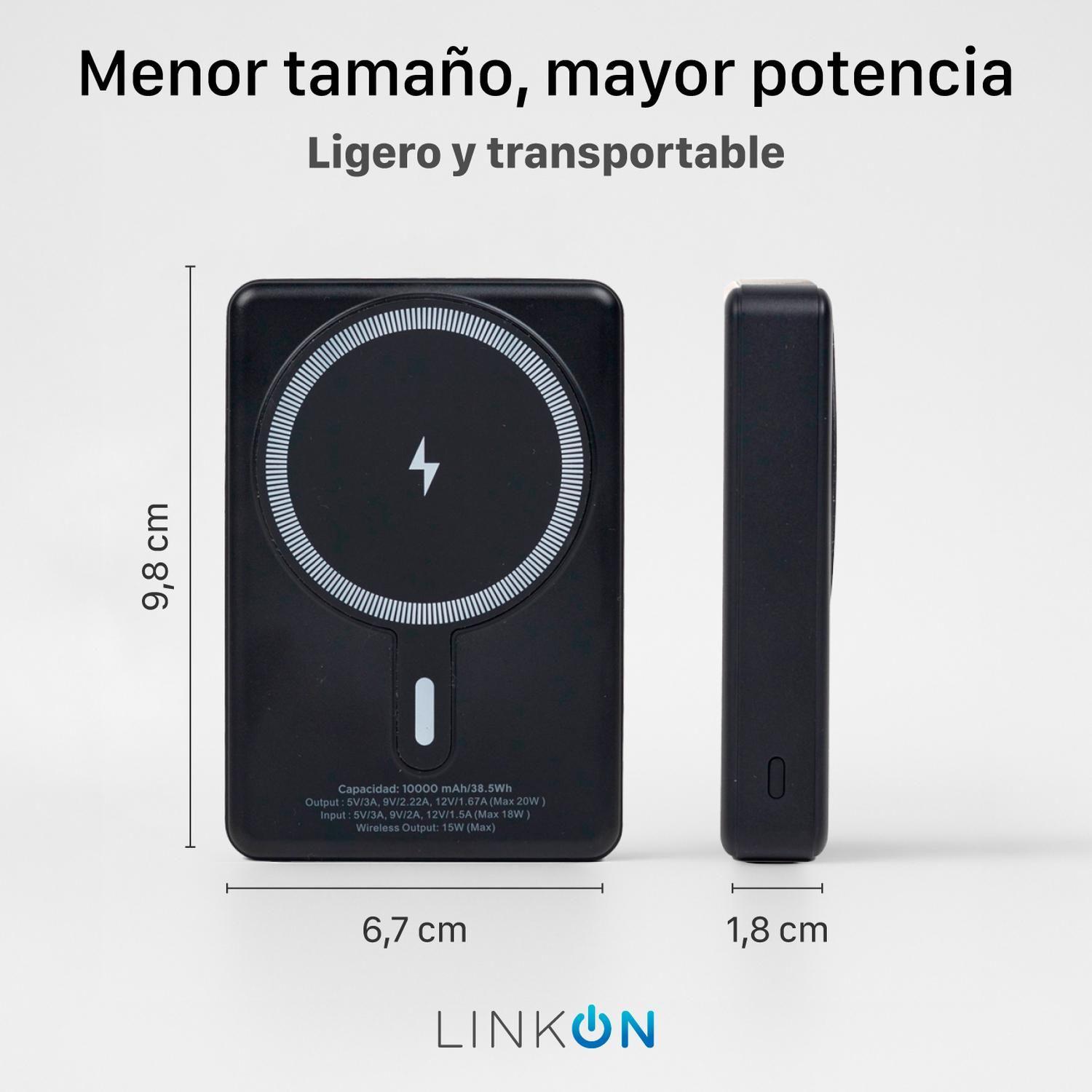 Bateria Externa Cargador para Iphone Magsafe Linkon 10000mah-6