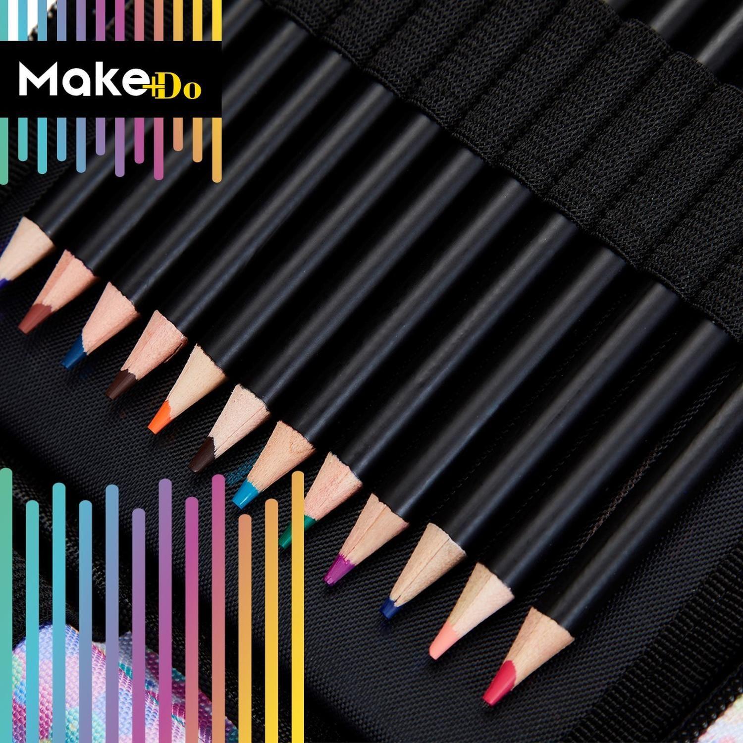 Lapices de Colores Profesional Make+Do Set 72 unids +Estuche-3