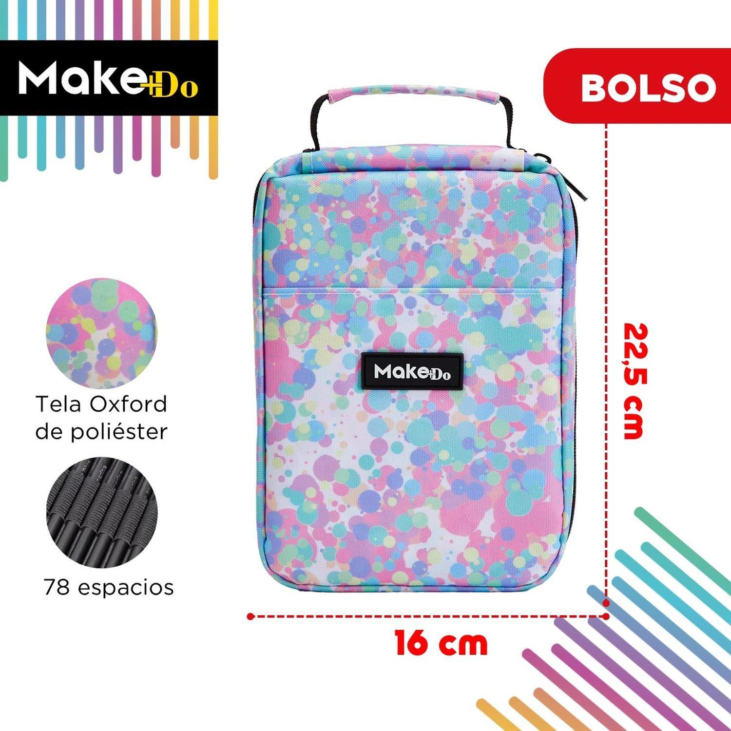 Lapices de Colores Profesional Make+Do Set 72 unids +Estuche-6