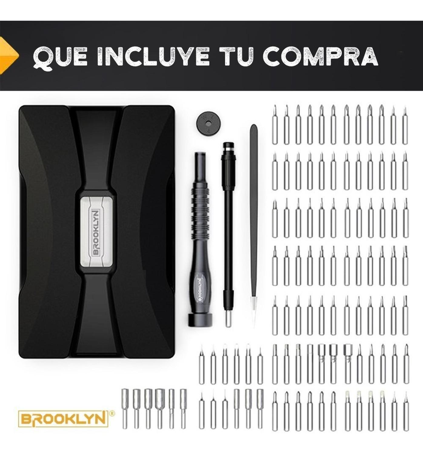 Set Destornilladores De Precision Brooklyn Juego 106 Piezas-1