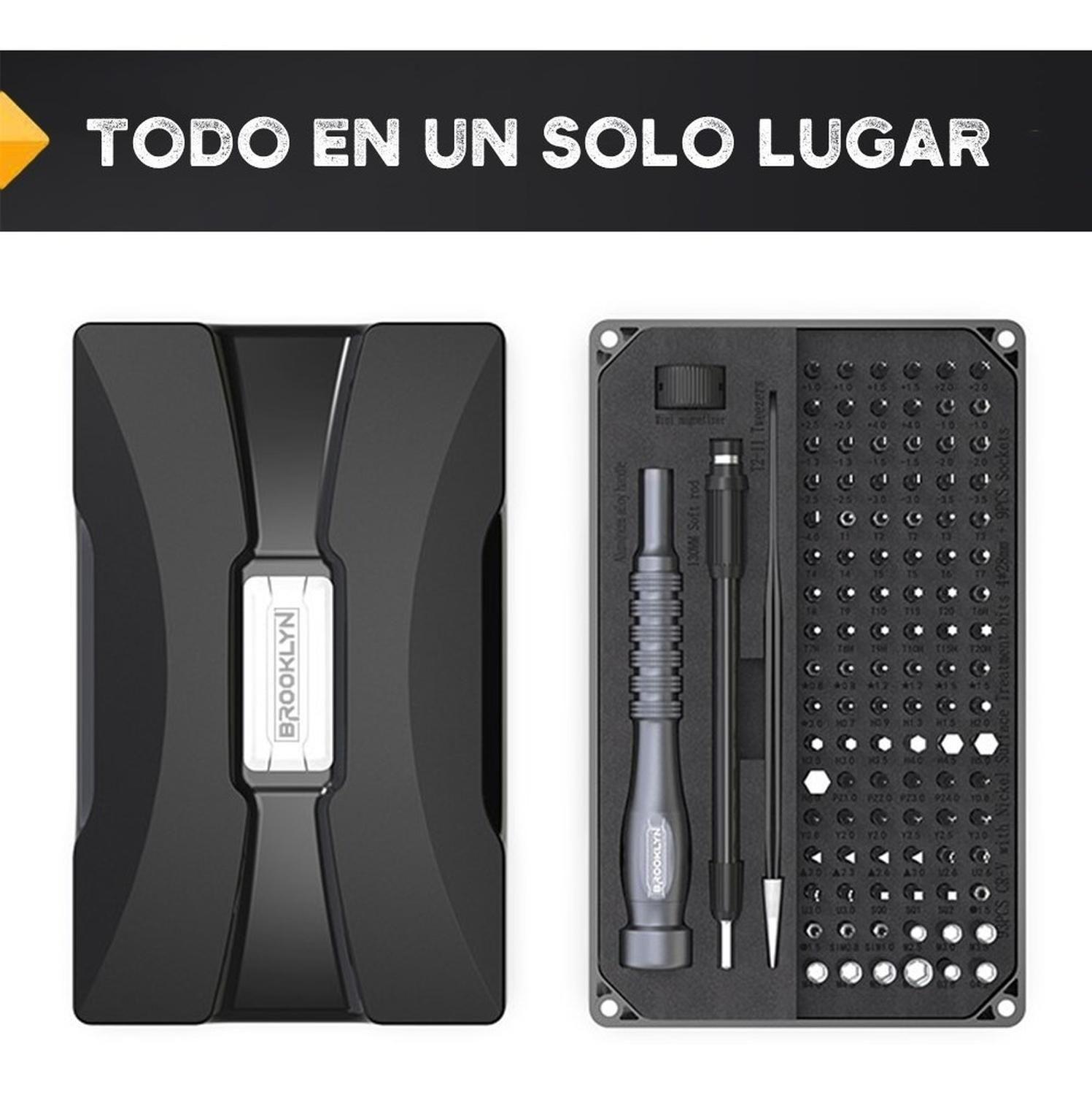 Set Destornilladores De Precision Brooklyn Juego 106 Piezas-3