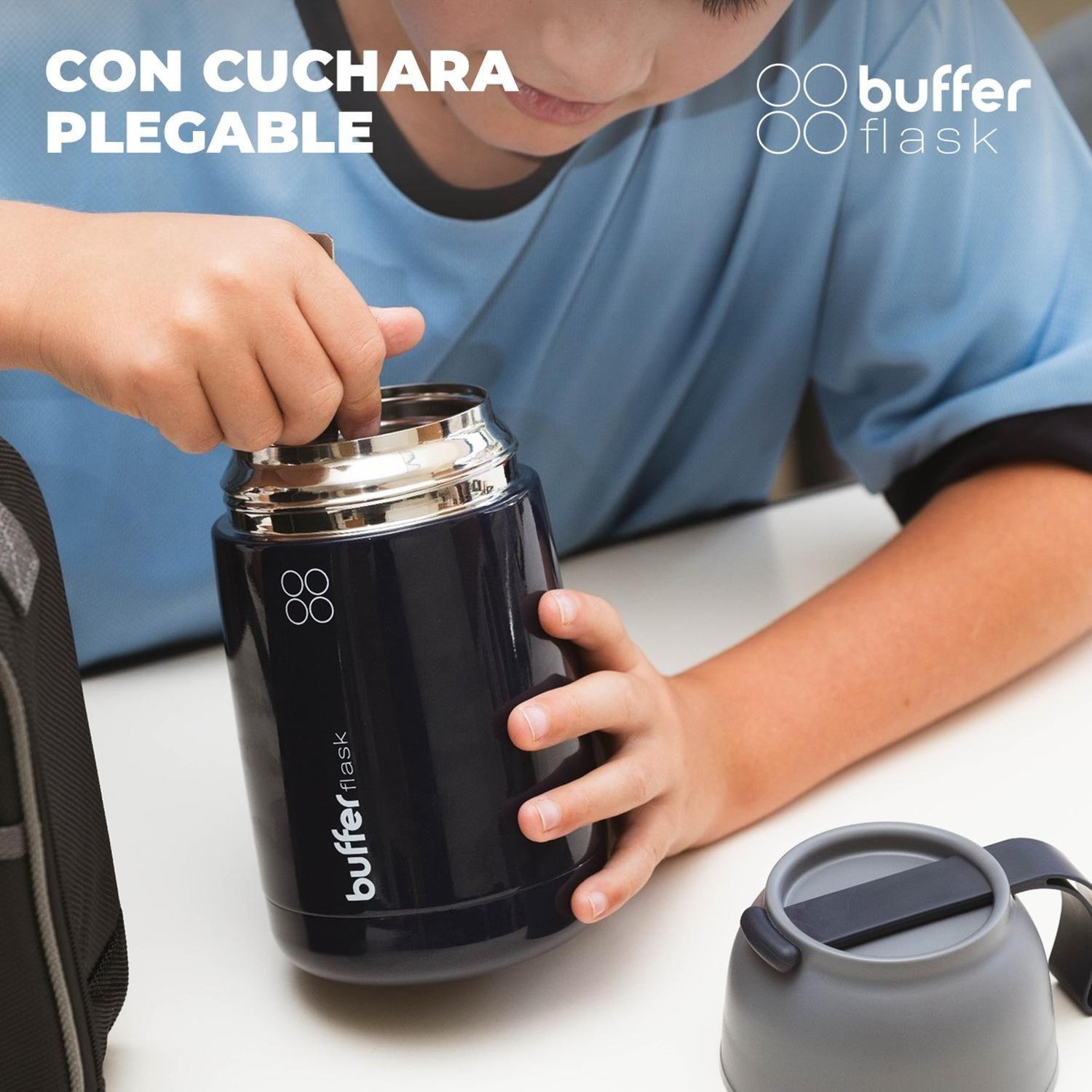 Termo Comida Y Liquido Buffer Multiproposito 630ml +cuchara-5