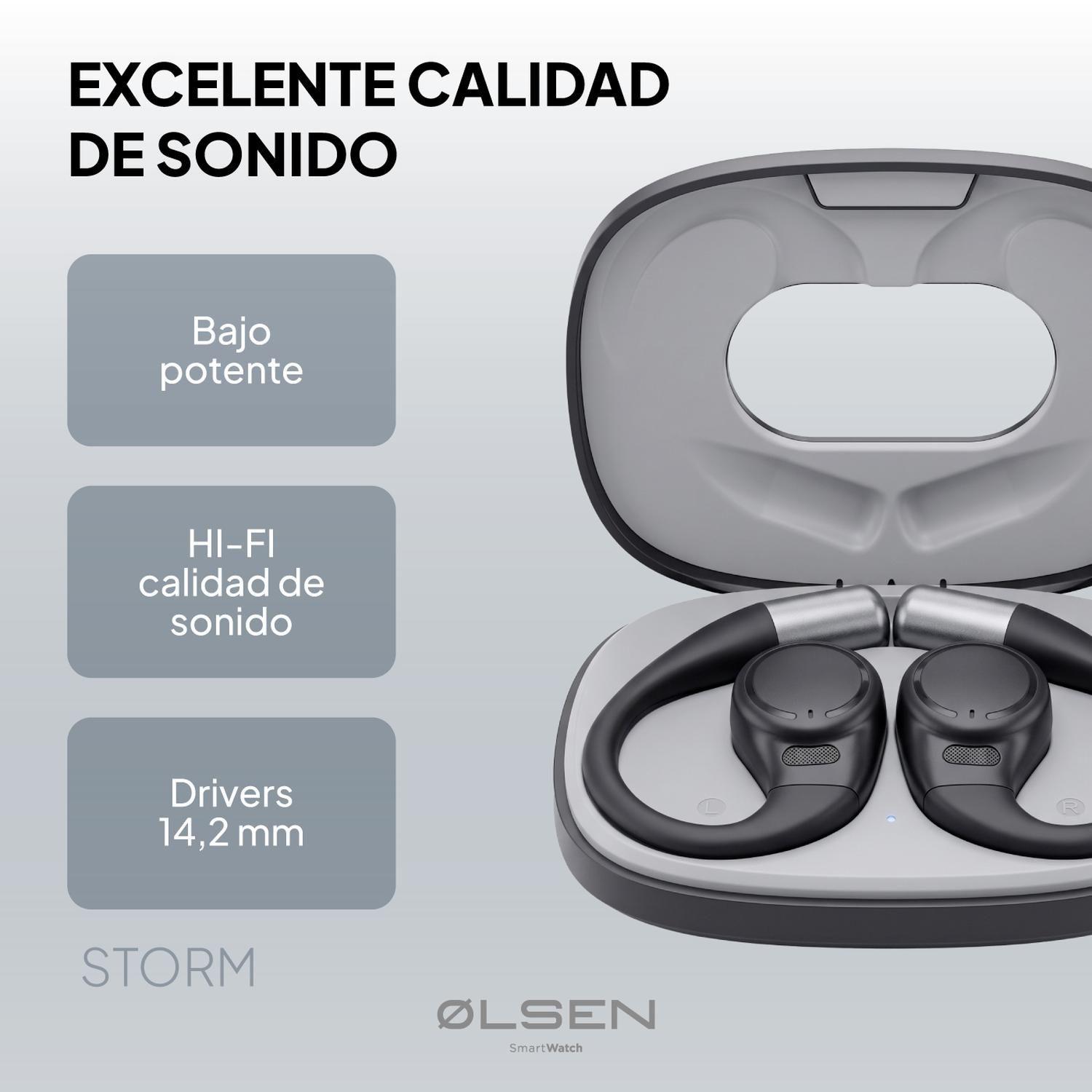 Audifonos Deportivos Inalambricos Open-Ear Olsen Bluetooth-5