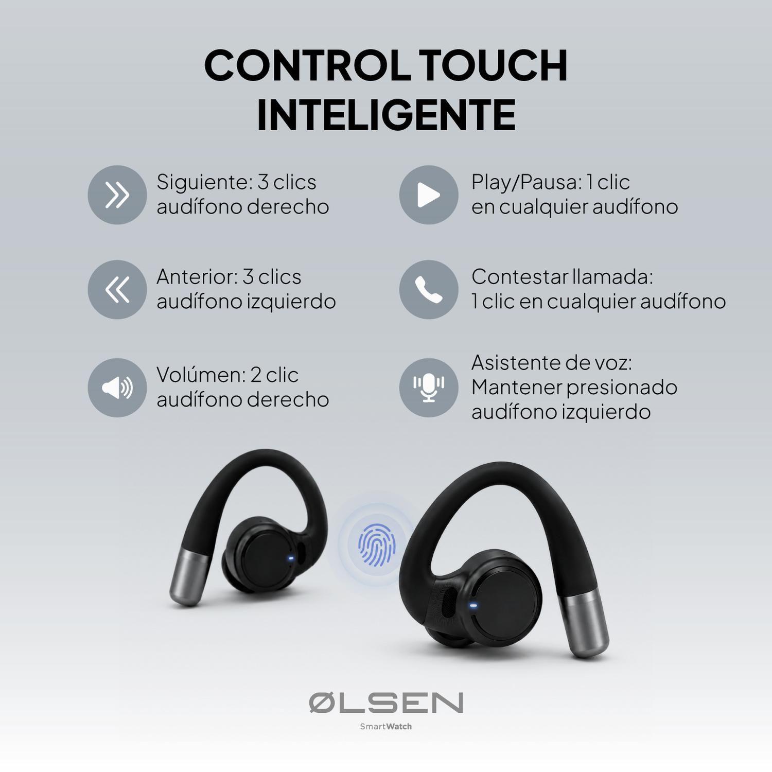 Audifonos Deportivos Inalambricos Open-Ear Olsen Bluetooth-7