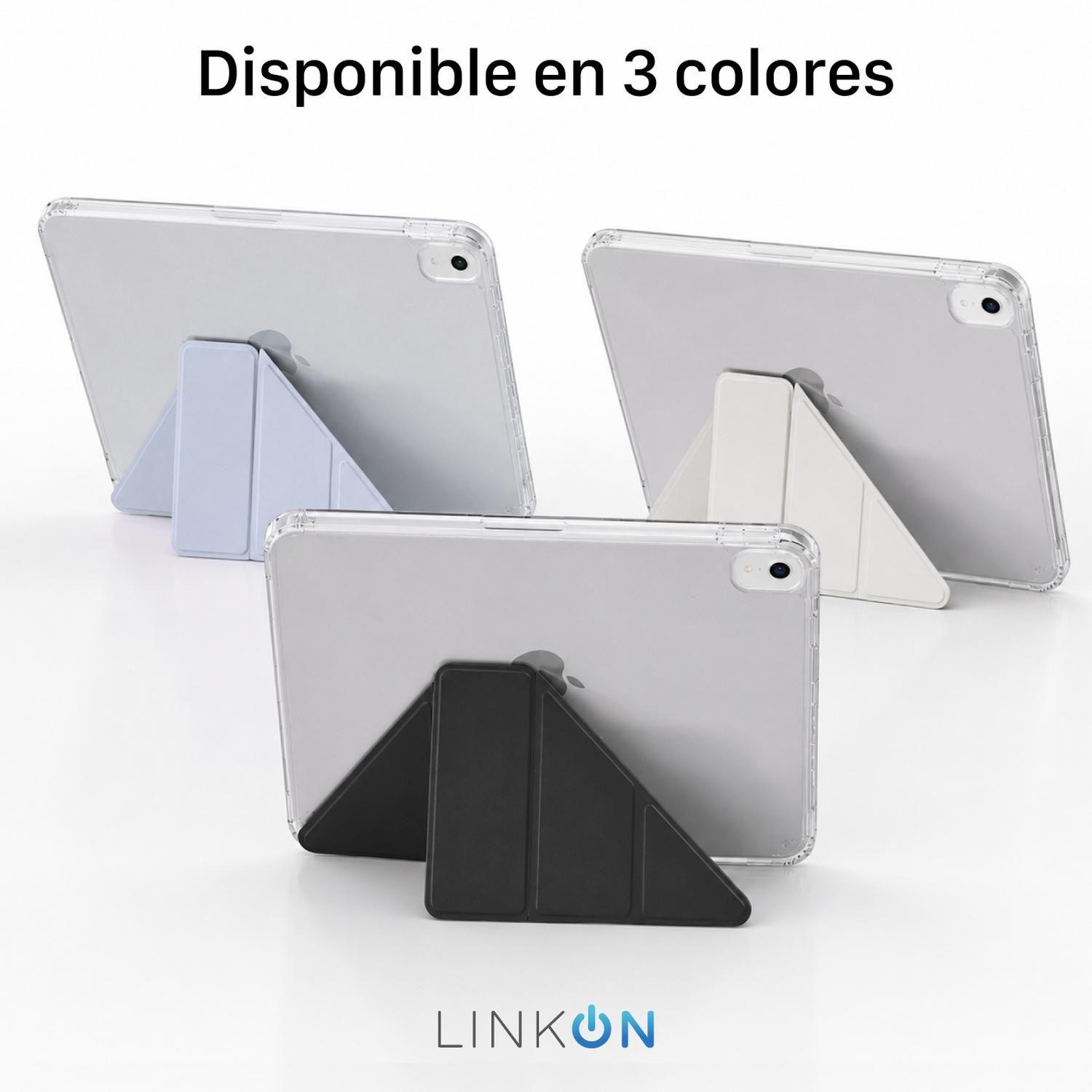 Funda Carcasa Ipad 10 11 A16 Linkon Soporte Plegable 4 en 1-8