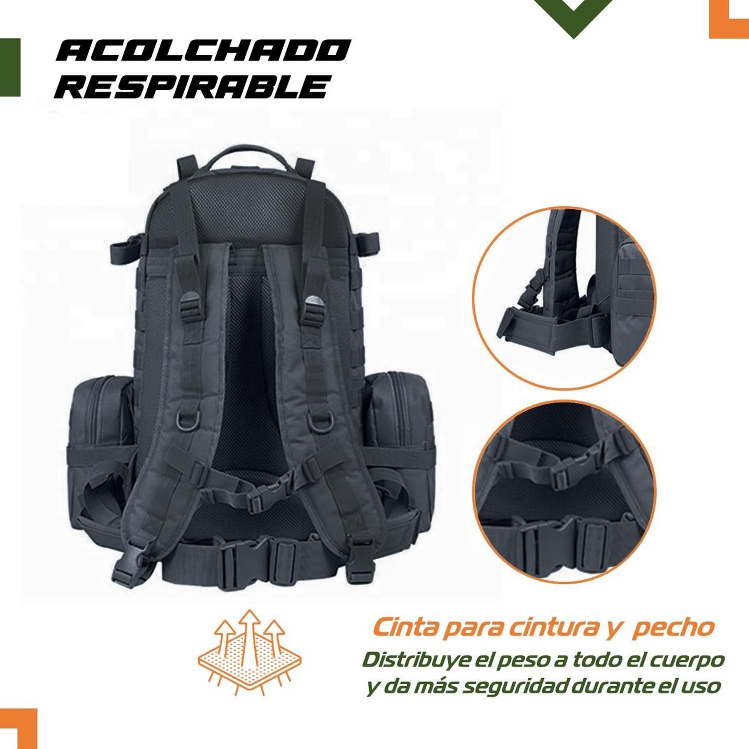 Mochila Tactica Militar Outdoor Pentagon 50l Impermeable-6